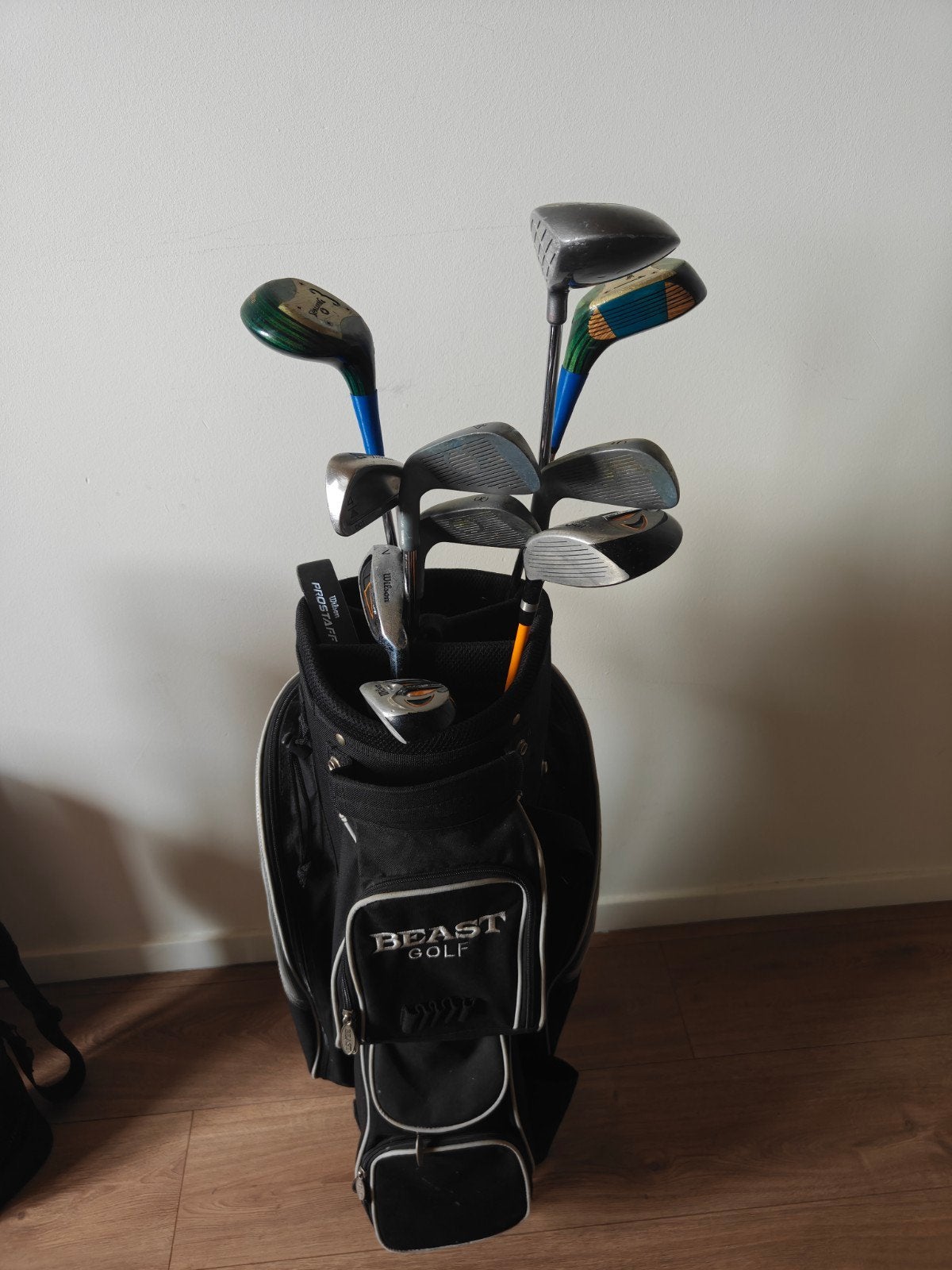 Golf clubs + golf bag, Ophalen, Gebruikt, Set, Overige merken