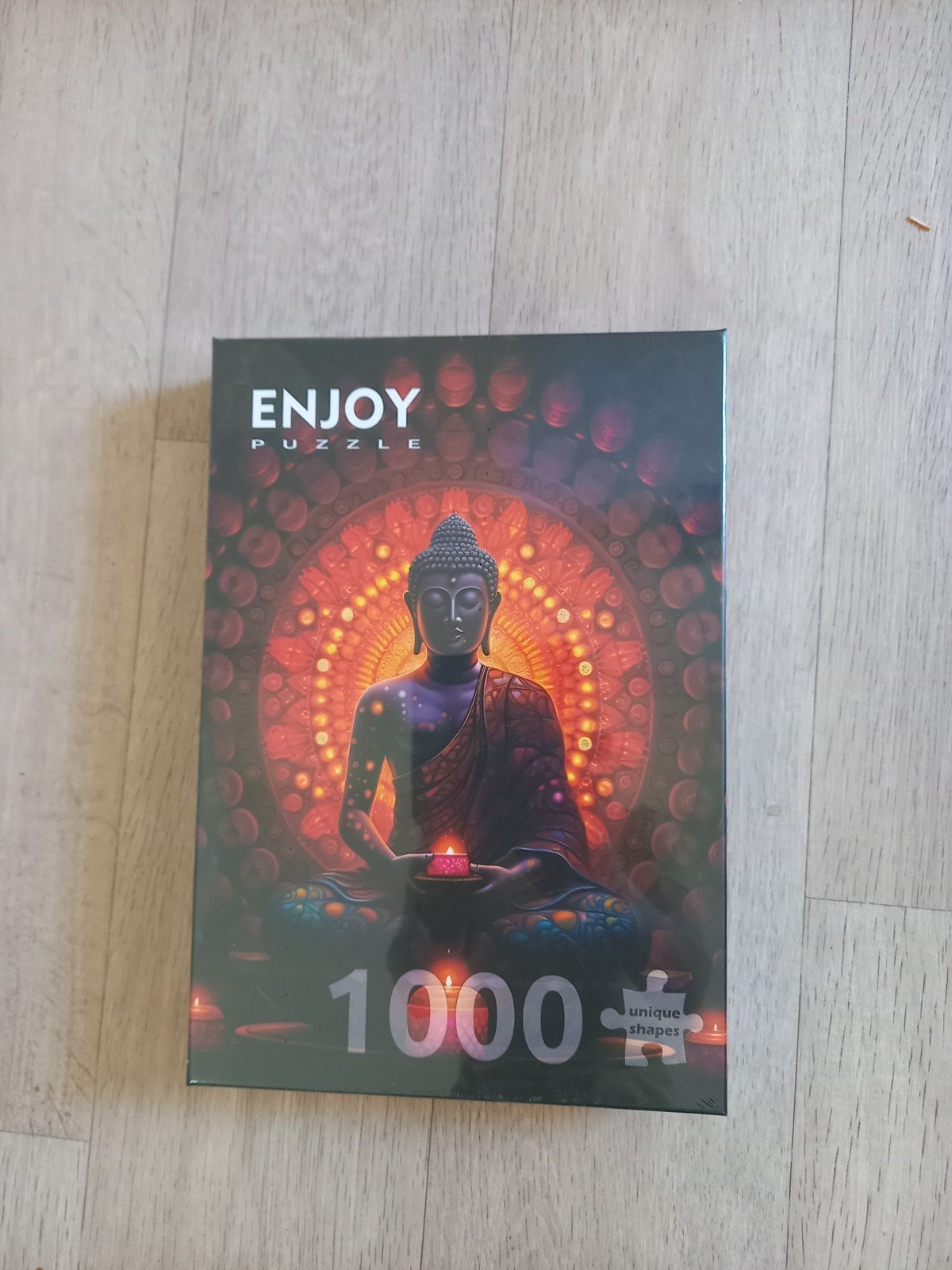 Enjoy Puzzel Boeddha 1000 stukjes - Nieuw in folie, Ophalen of Verzenden, 500 t/m 1500 stukjes, Nieuw, Legpuzzel