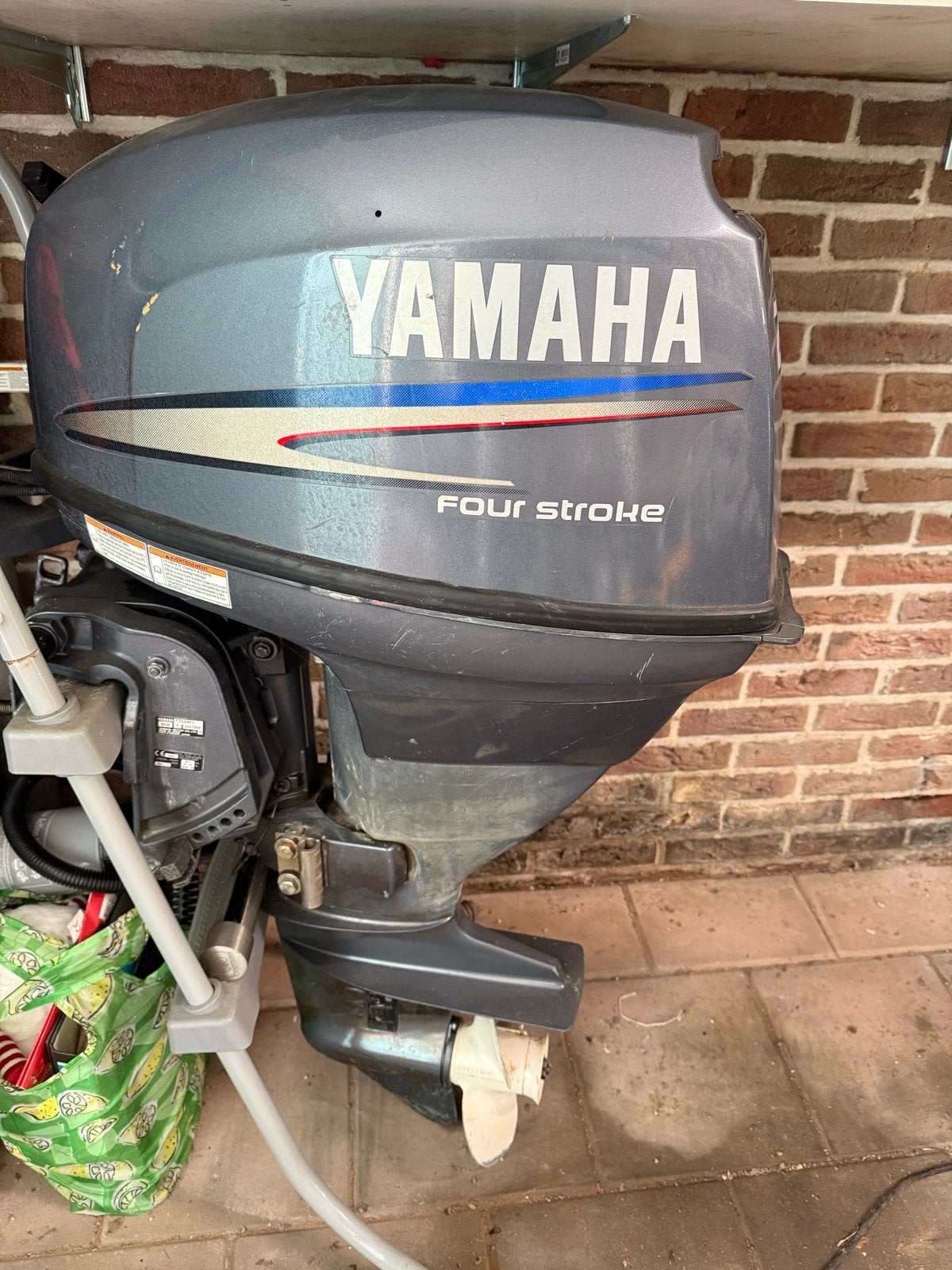 Yamaha F25AMH 25 PK buitenboordmotor, 4-takt, 2008, Watersport en Boten, Buiten- en Binnenboordmotoren, Ophalen, 10 tot 30 pk