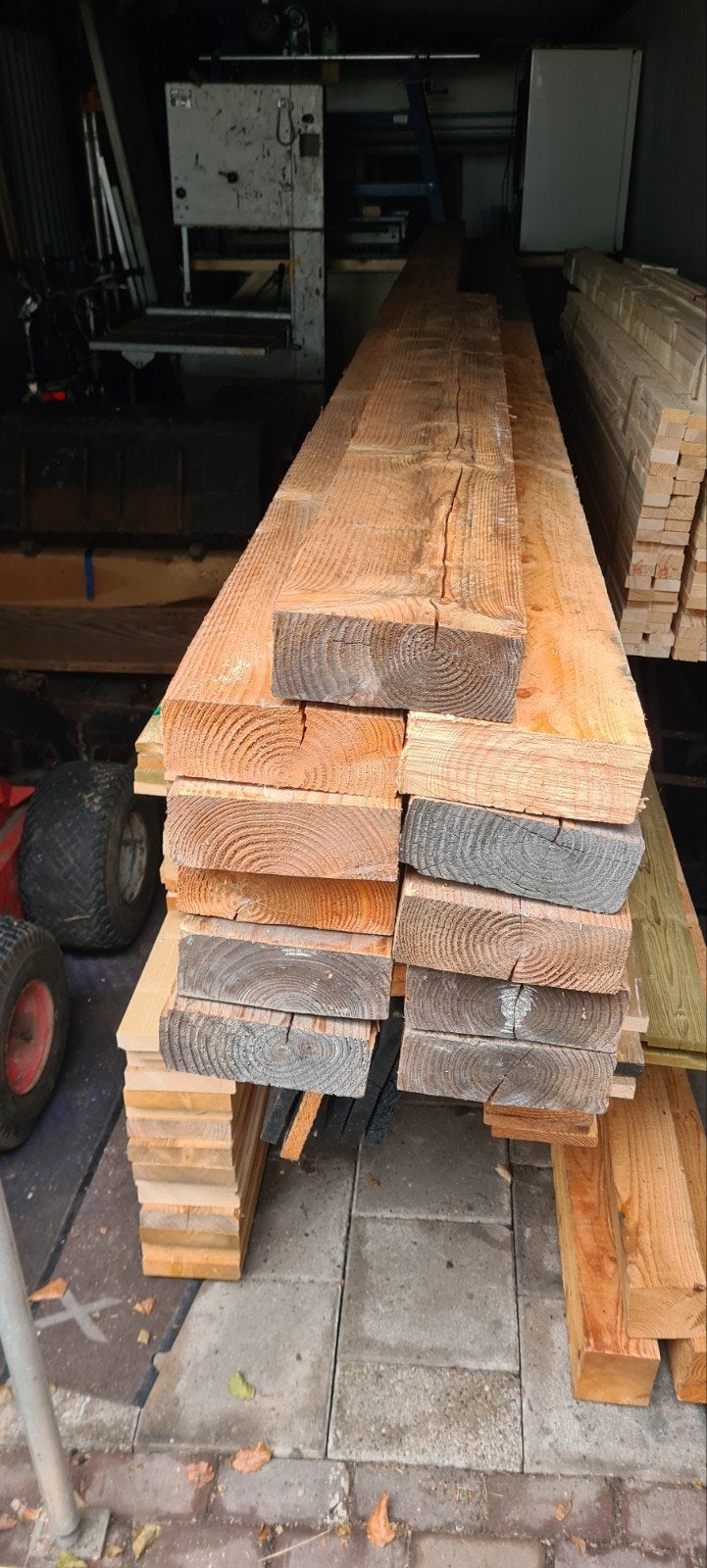 Nieuwe Douglas Balken 75x200, Ophalen, Nieuw