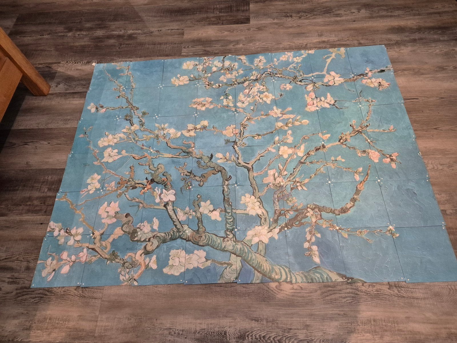Van Gogh Amandelbloesem wanddecoratie (40x50 cm), 50 – 75, Minder dan 50 cm, Oorspronkelijke maker, Ophalen of Verzenden