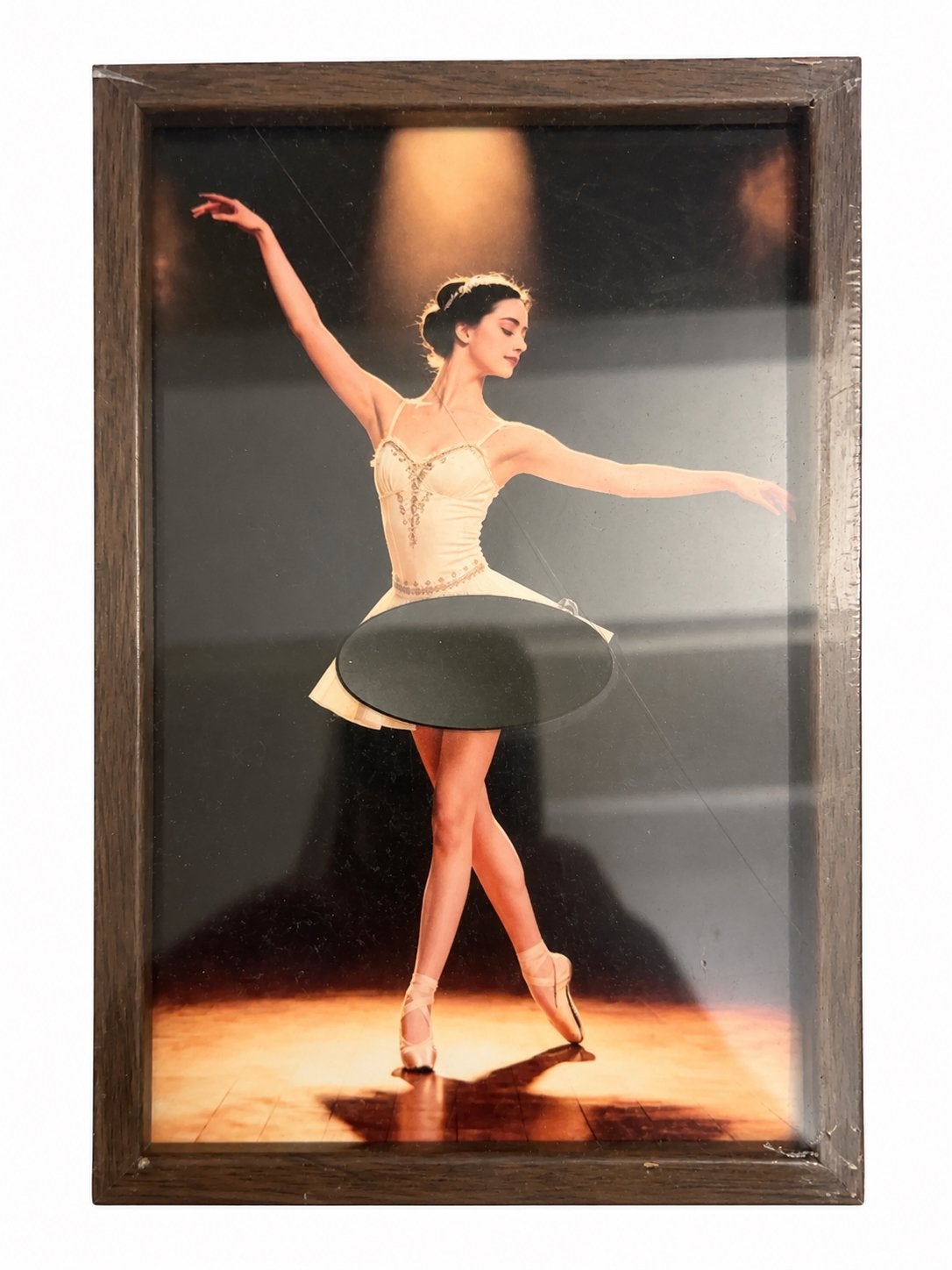 Decoratieve tissuebox met ballerina afbeelding, Hout, Bramengaard, Ophalen of Verzenden, Klassiek