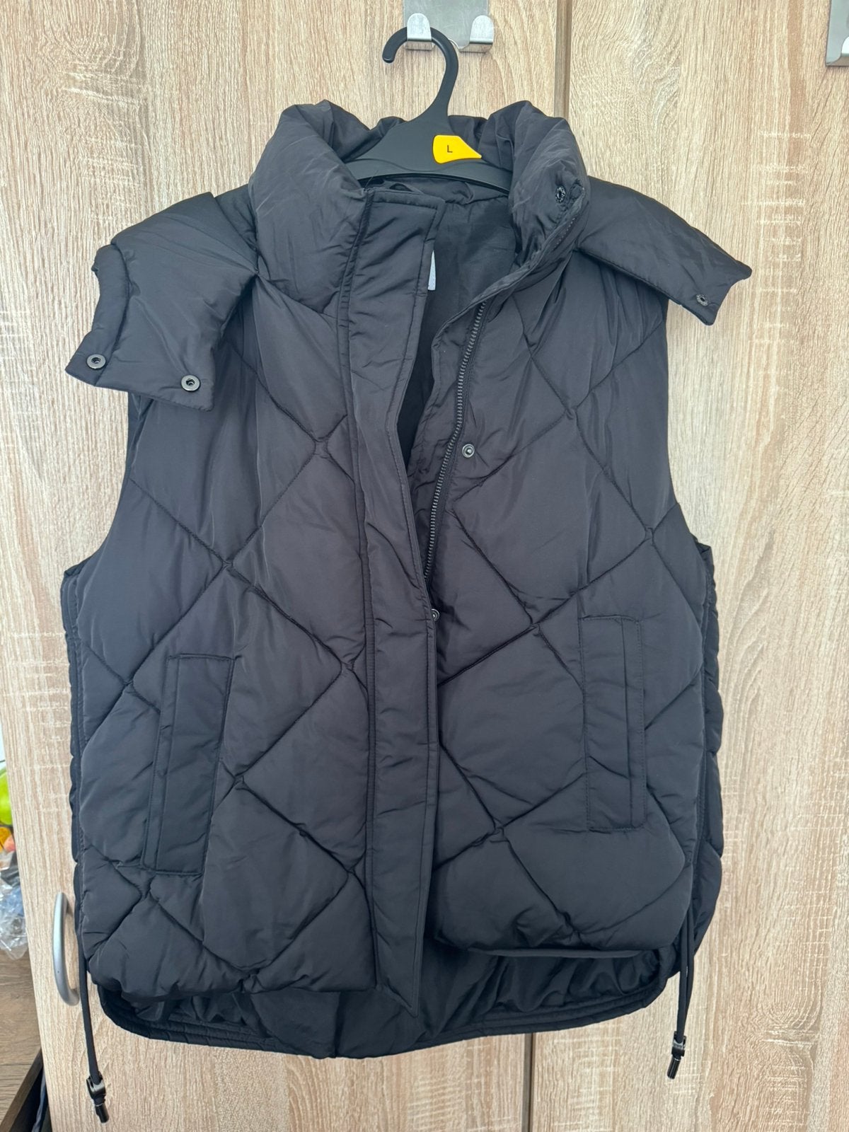 nieuw vest, Ophalen of Verzenden, Zo goed als nieuw, Maat 52/54 (L), Zwart