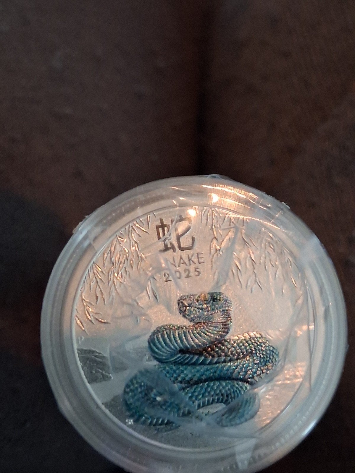 2025 Jaar van de Slang Zilveren Munten colour 1/4 oz 20st, Ophalen, Oost-Azië, Setje, Zilver