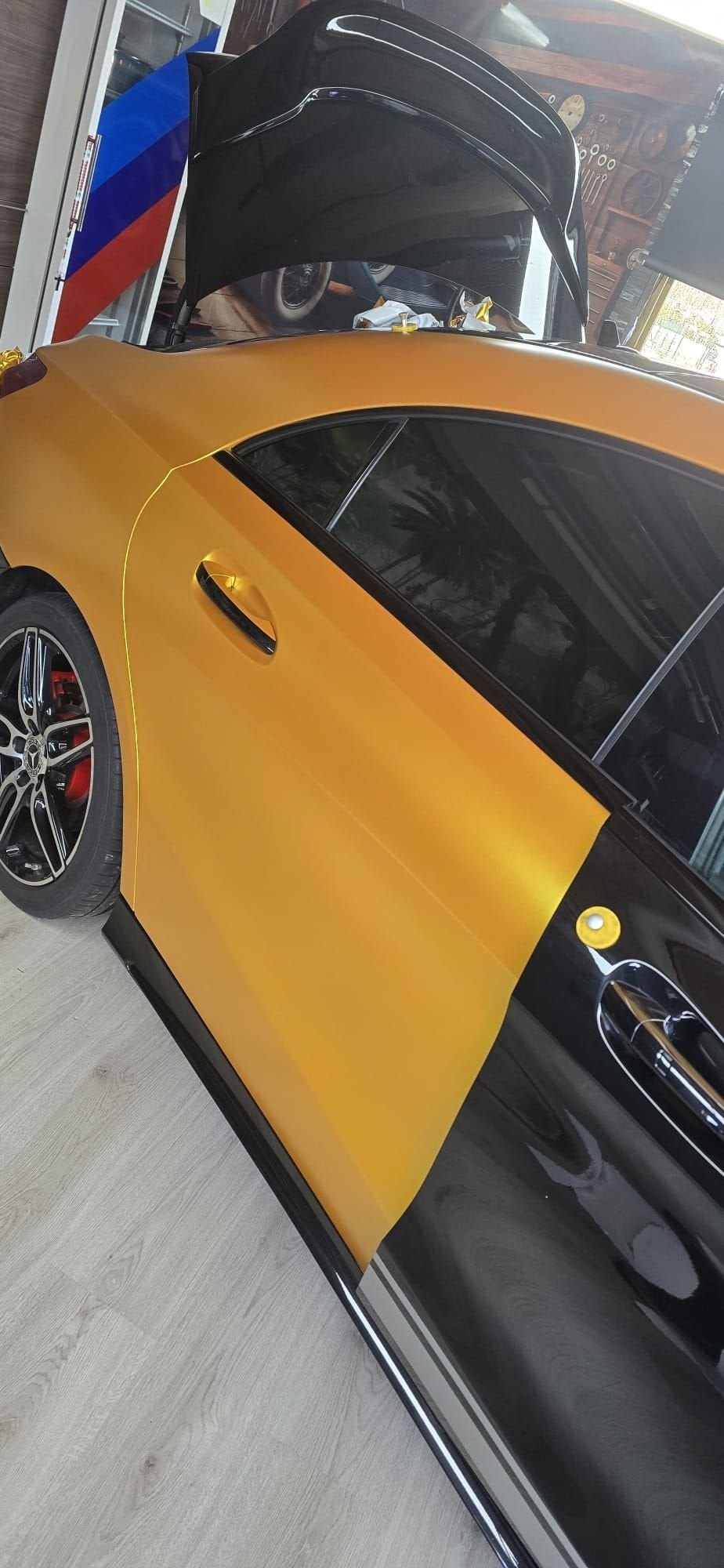 Mercedes Wrappen Carwrapping Autowrapping, Garantie, Overige werkzaamheden