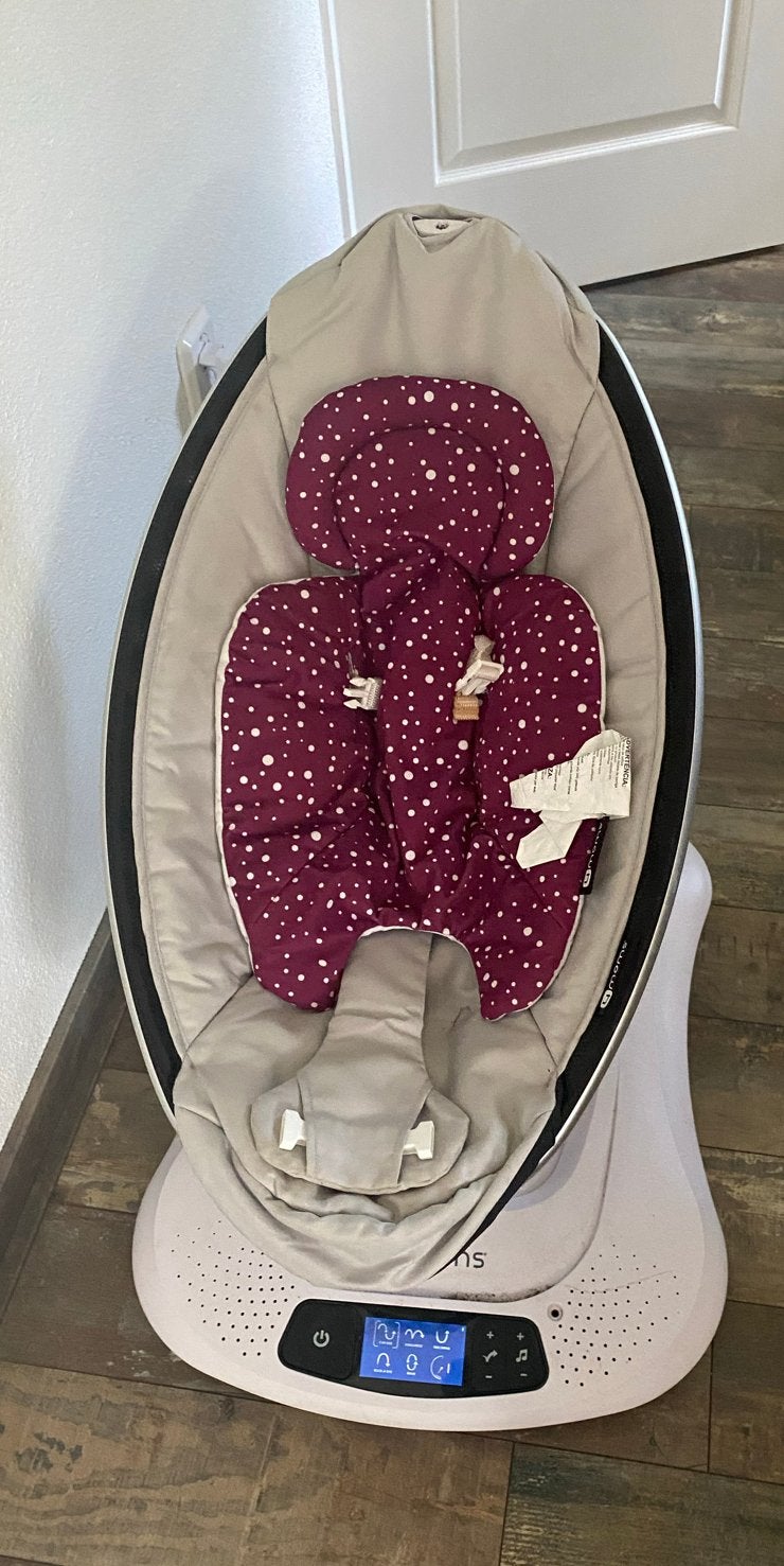 4moms mamaRoo 4.0 babywipper met extra kussen !, Ophalen, Gebruikt