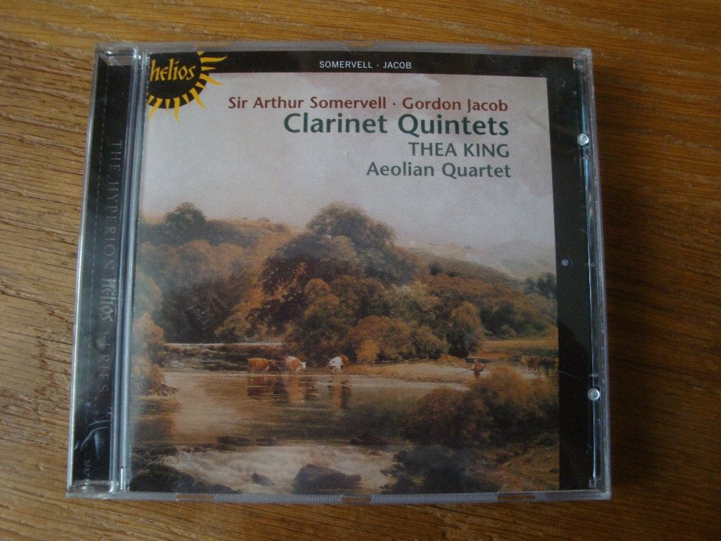 Sir Arthur Somervell & Gordon Jacob - Clarinet Quintets, Inclusief boekje, Kamermuziek, Overige componisten, Modernisme tot heden