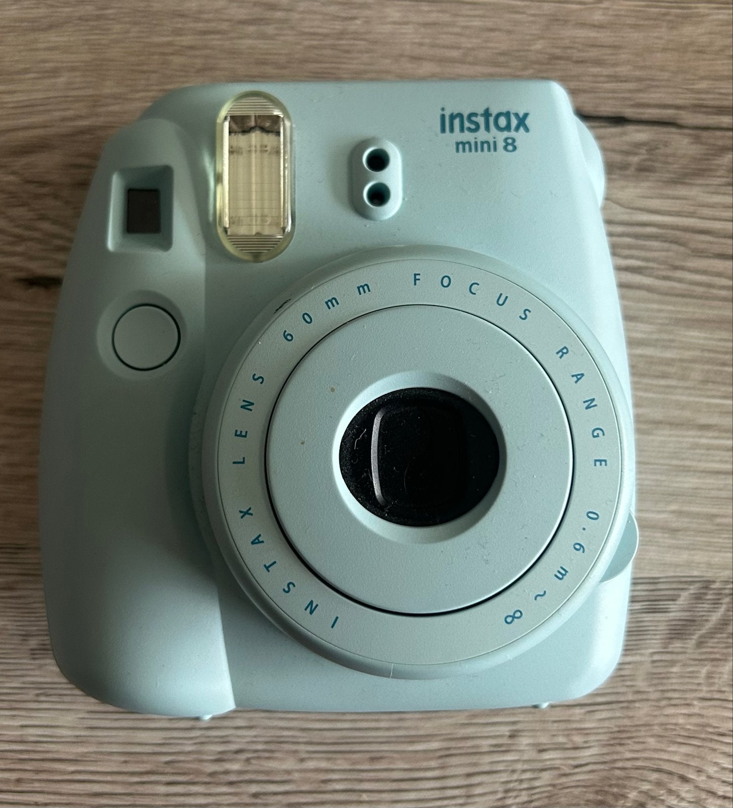 Fujifilm Instax Mini 8 Instant Camera - Lichtblauw, Ophalen of Verzenden, Gebruikt, Polaroid, Fuji