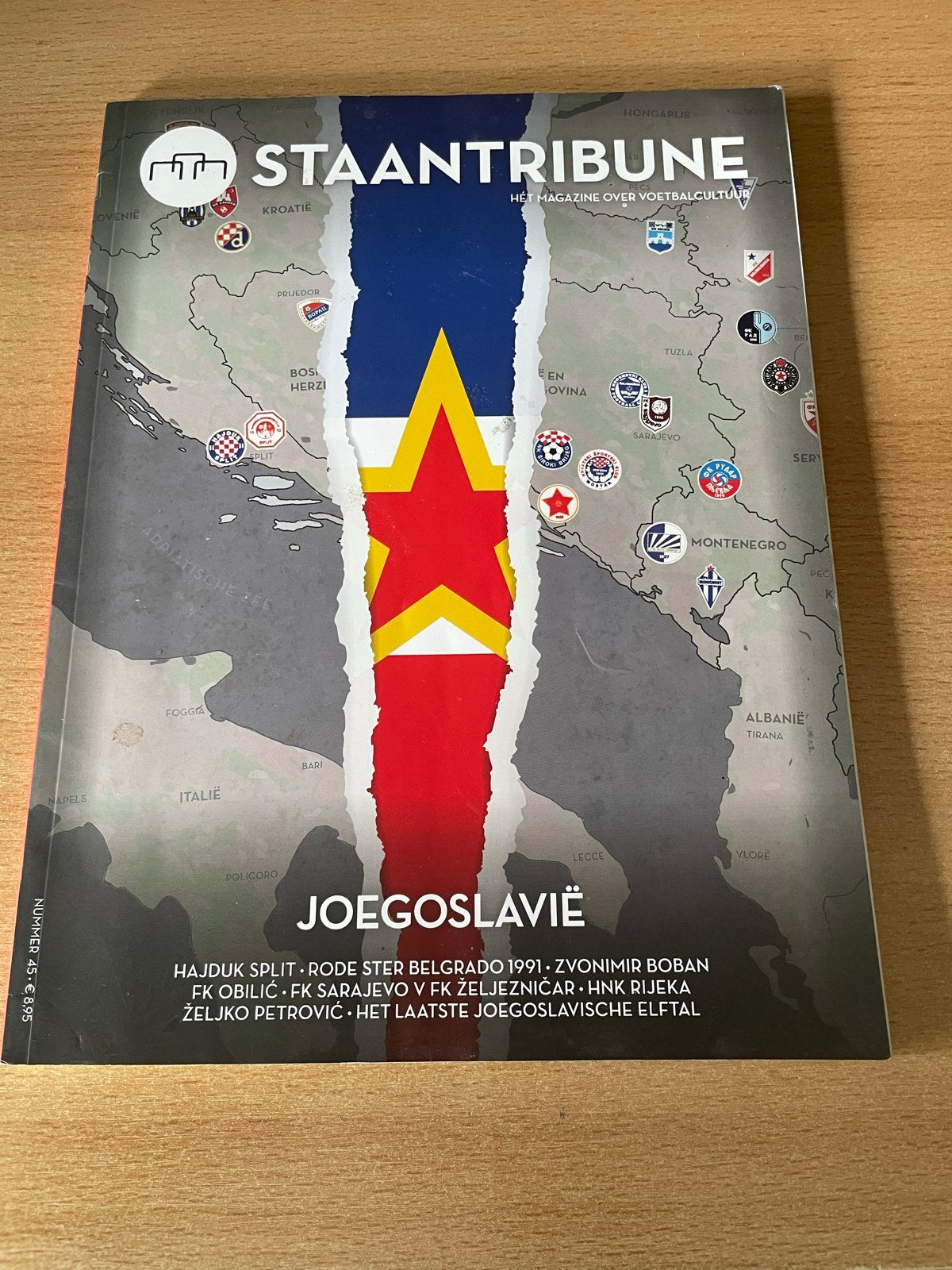 Staantribune Magazine Nummer 45, Verzenden, Zo goed als nieuw, Balsport