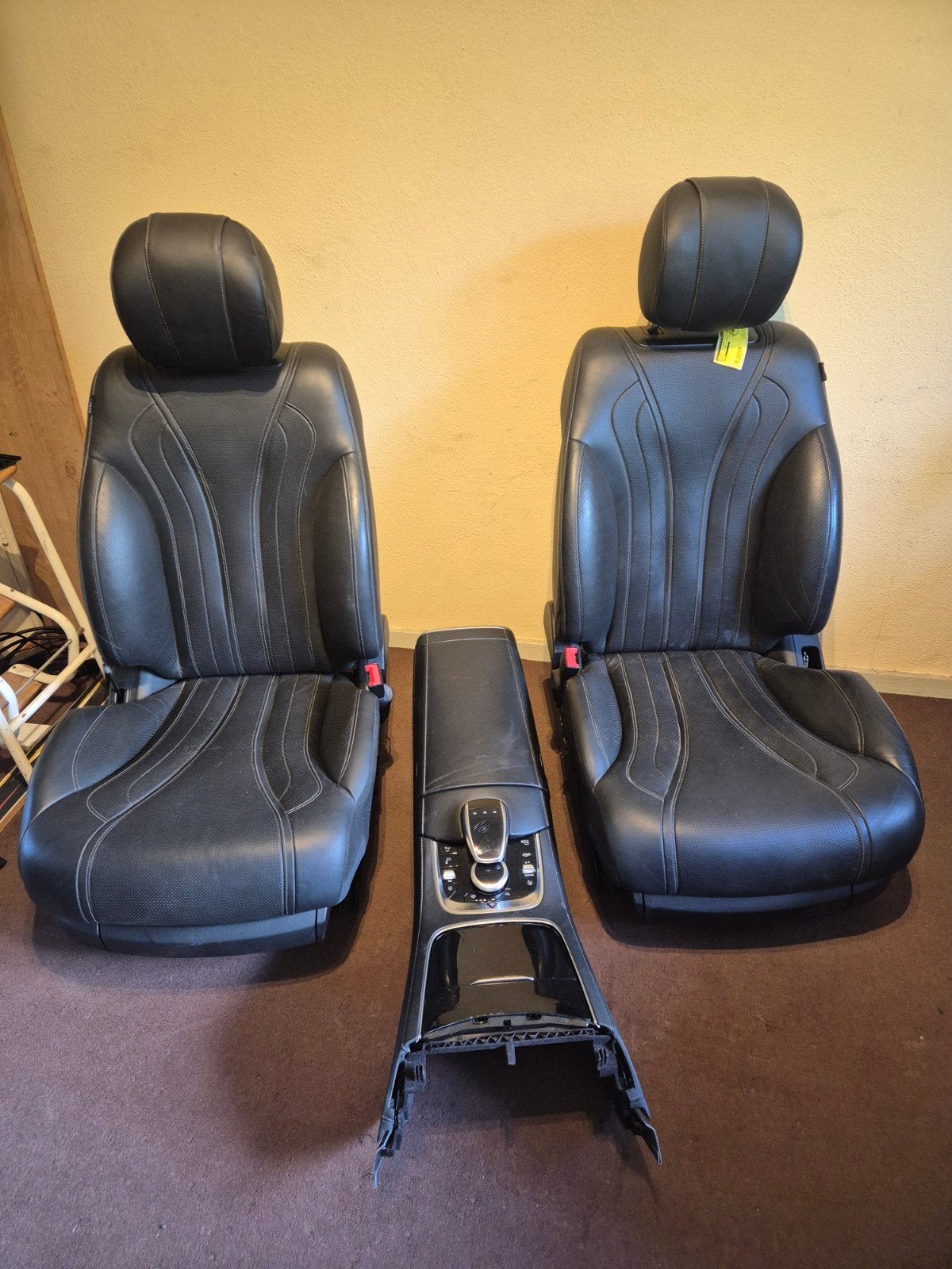Mercedes S klasse w222 zwart leren interieur, Auto-onderdelen, Ophalen