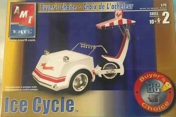 Bouwdoos Ice Cycle show car AMT, Overige merken, Auto, Groter dan 1:32, Nieuw
