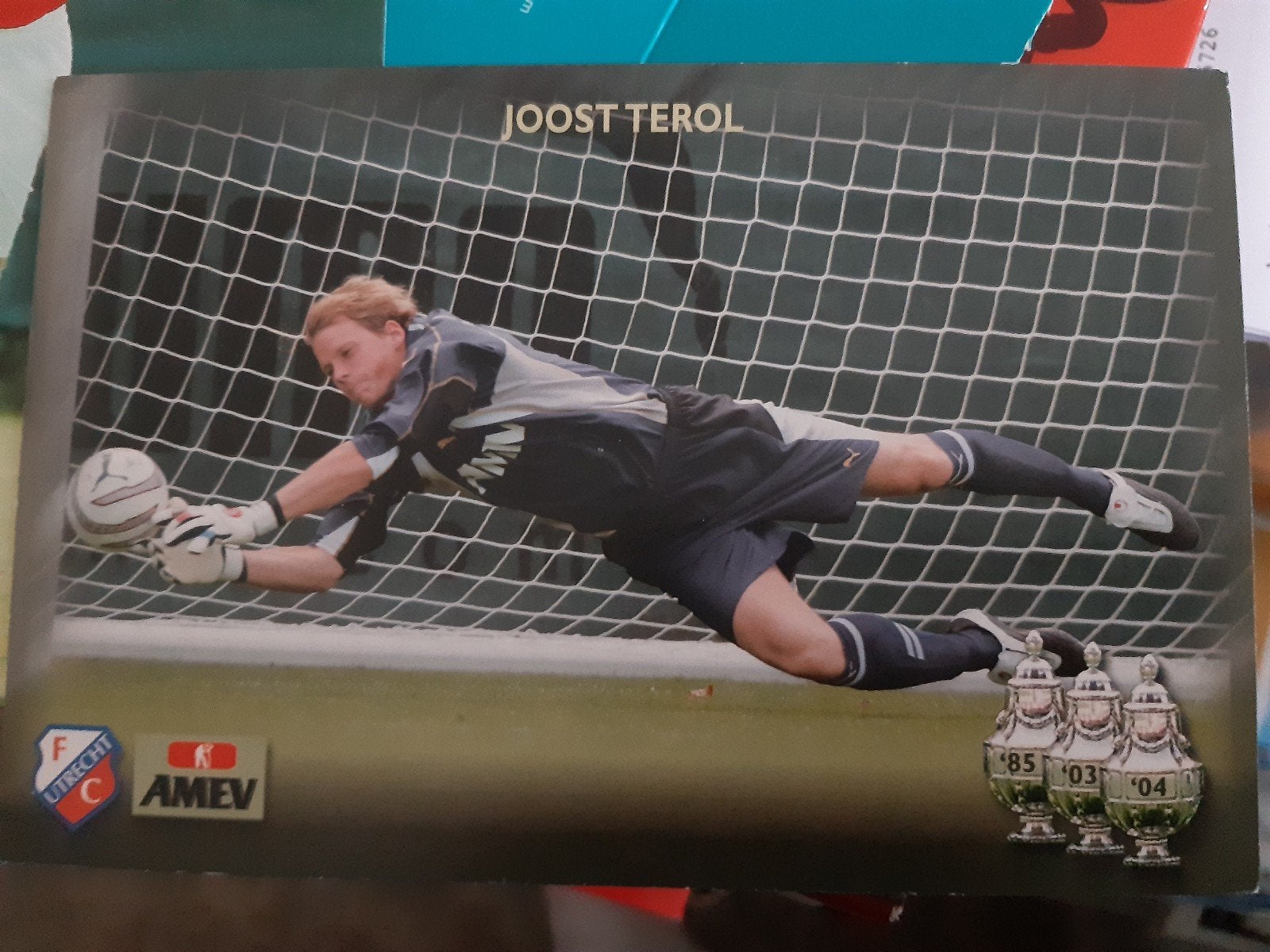 Spelerskaart Joost Terrol, Ophalen of Verzenden, Nieuw, F.C. Utrecht, Spelerskaart