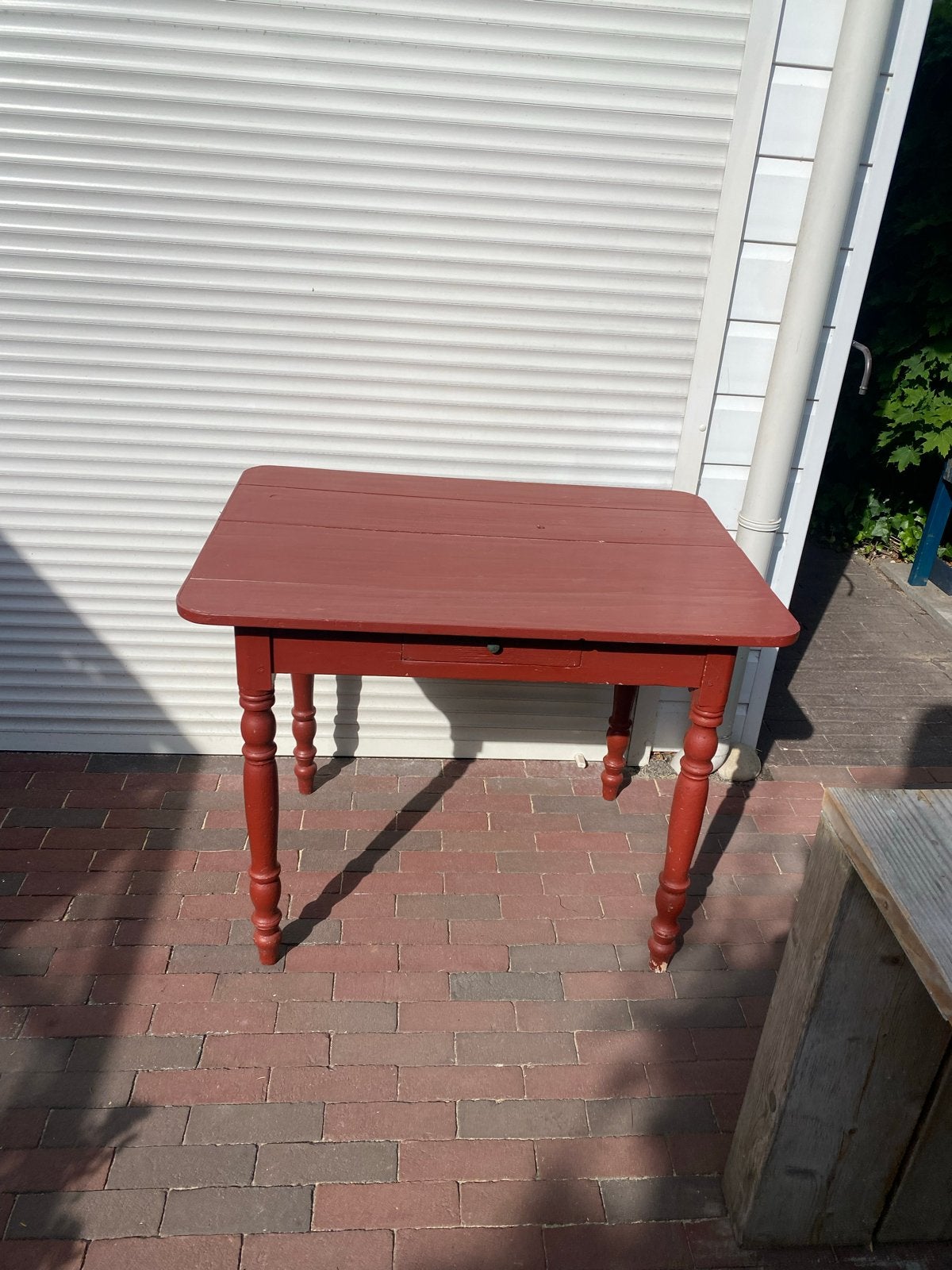 Oud keuken tafeltje uit 1930 - 94x67x85 cm, Ophalen