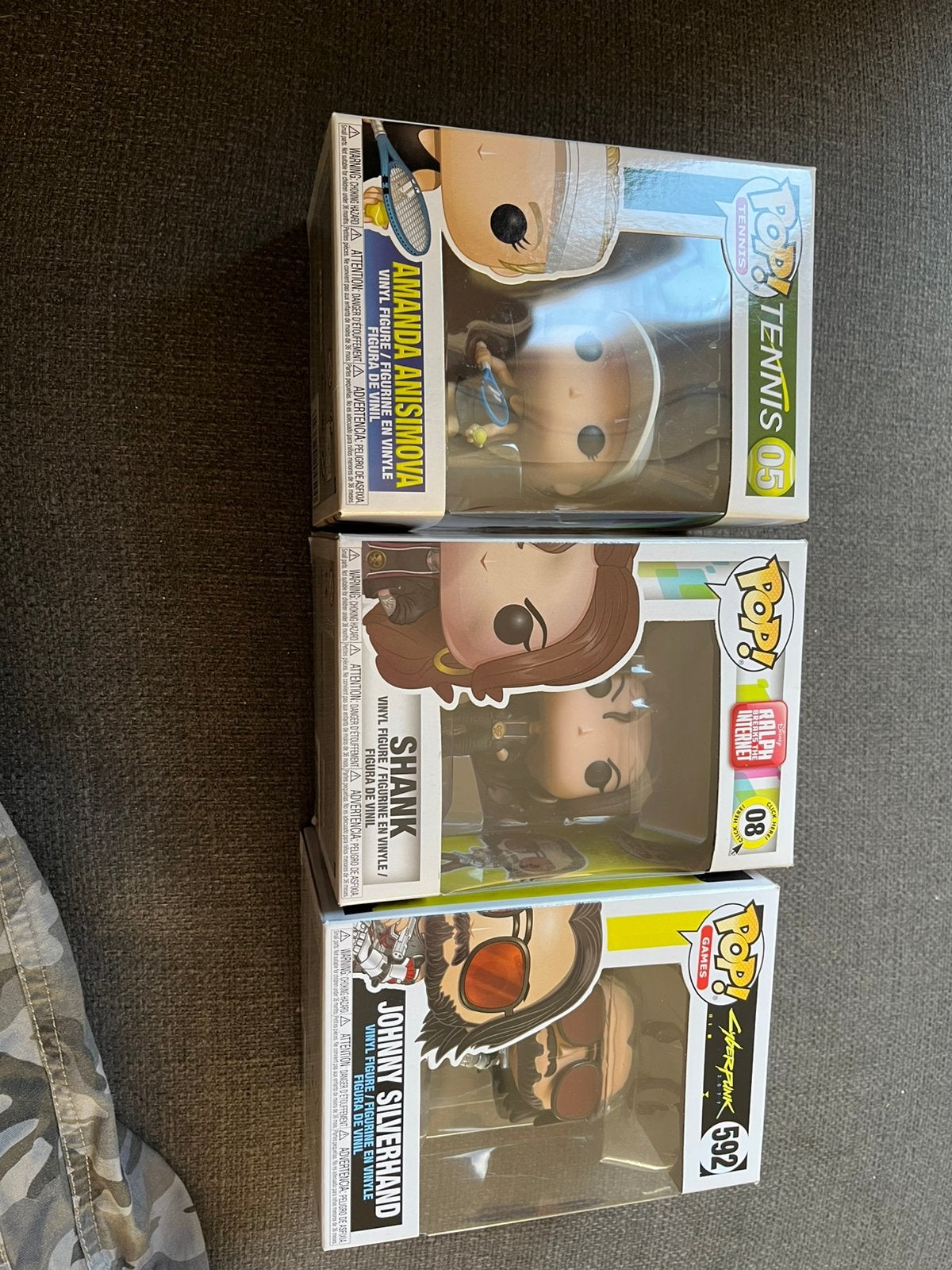 Funko pops, Ophalen, Zo goed als nieuw