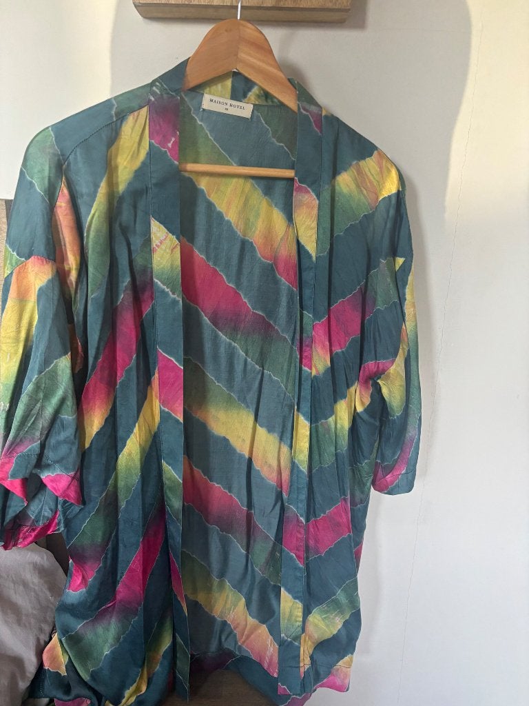 Kimono hotel Maison. Maat XS, Kleding | Dames, Ophalen of Verzenden, Zo goed als nieuw, Maat 34 (XS) of kleiner