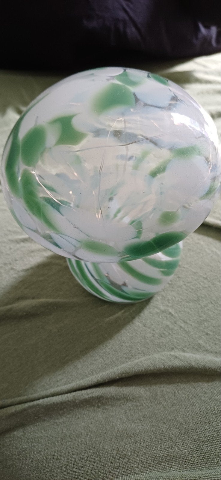Decoratieve glazen paddestoel met LED-verlichting, Ophalen, Overige merken, Meerkleurig, Overige fittingen