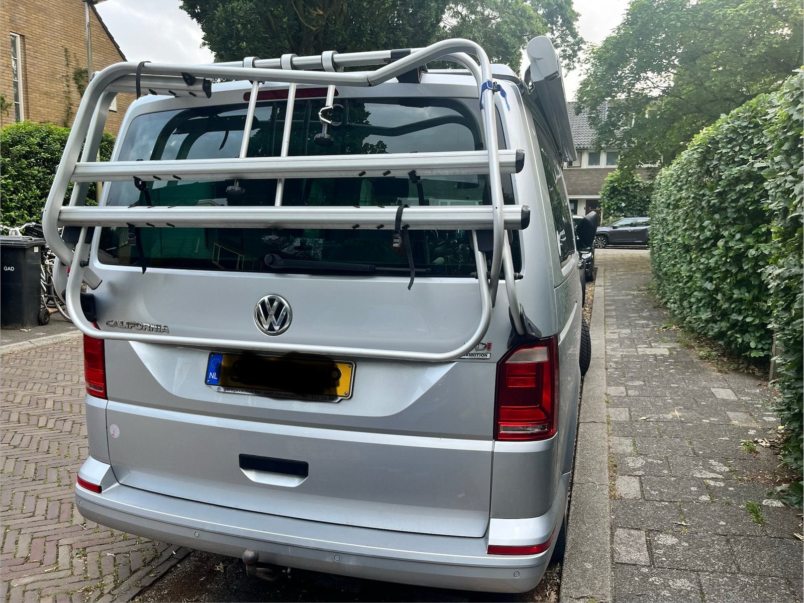 Volkswagen T6 originele fietsendrager, Ophalen, Achterklepdrager