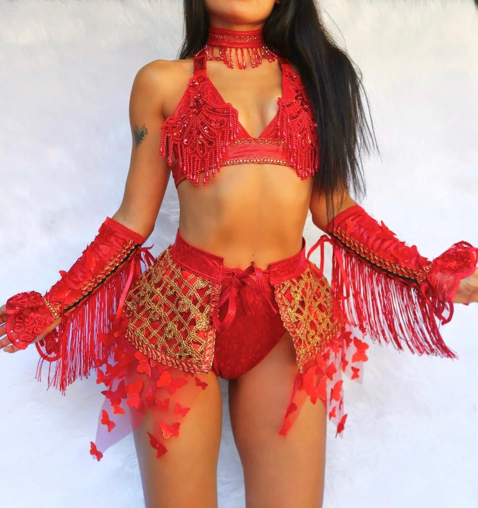 Diosa By Seco ‘Evelina’ fairy festival outfit Tomorrowland, Maat 38/40 (M), Carnaval, Ophalen of Verzenden, Zo goed als nieuw