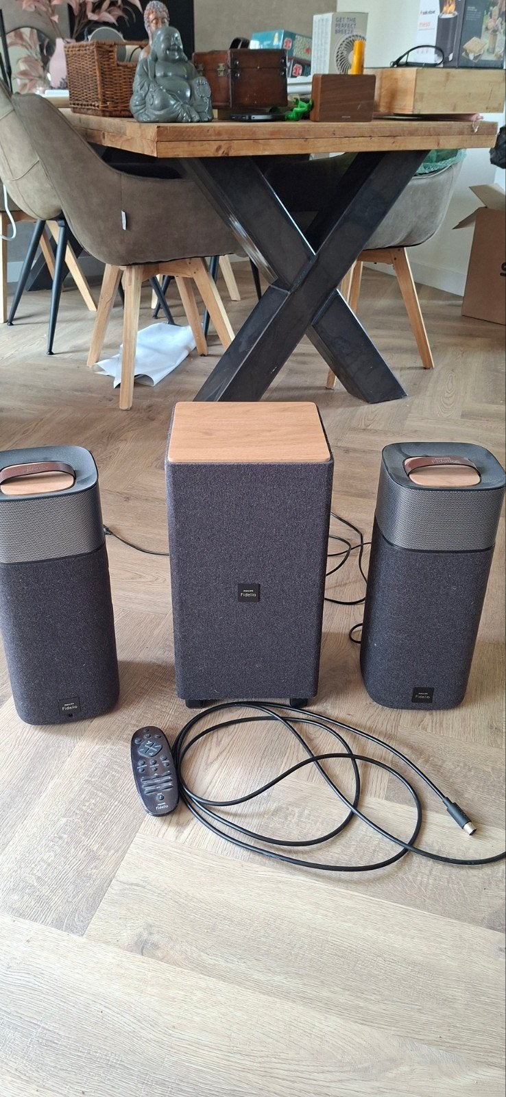 Philips Fidelio E5 Draadloos Home Cinema Systeem, Ophalen, Philips, 2.1-systeem, Zo goed als nieuw
