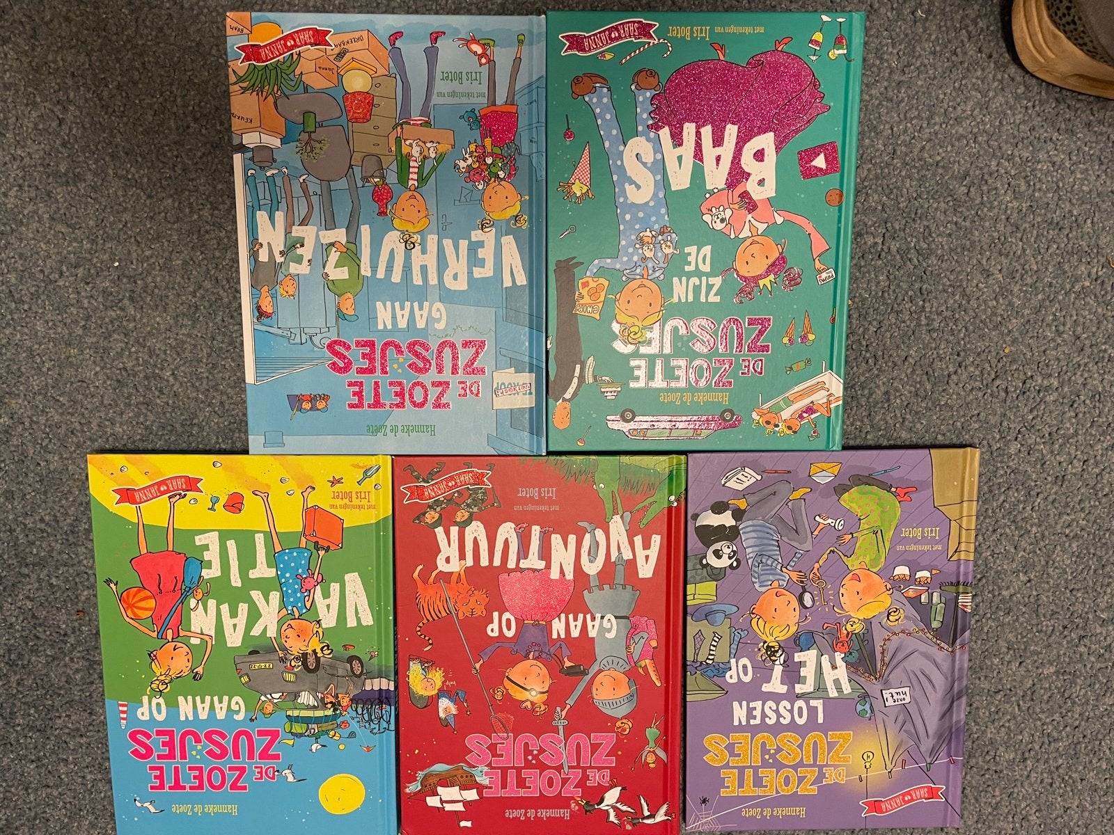 De Zoete Zusjes Boeken - Complete Set van 5, Ophalen of Verzenden, Zo goed als nieuw, Fictie algemeen