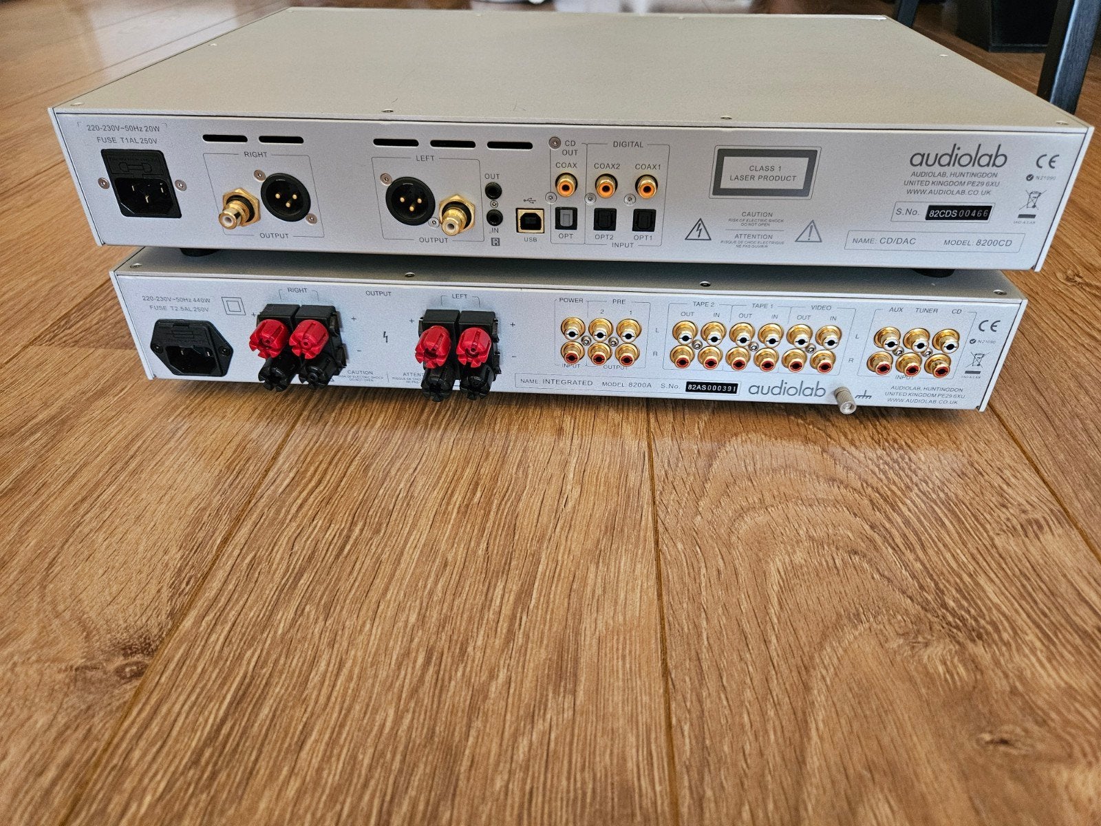 Foto 2 van Audiolab 8200 serie incl.interlink