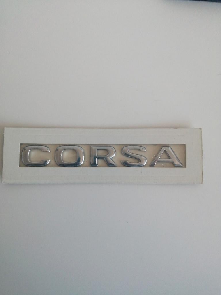 Embleem corsa, Ophalen of Verzenden