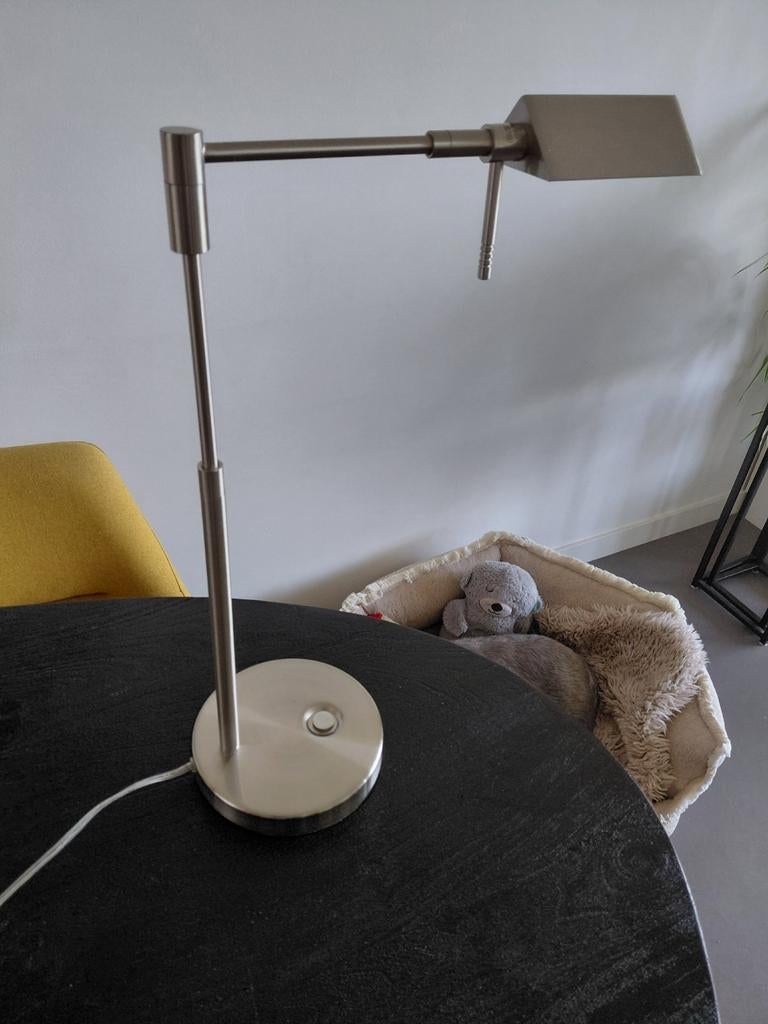 Bureaulamp Rivka van Karwei, draaibaar, 50,5 cm hoog, Ophalen, 50 tot 75 cm, Zo goed als nieuw, Metaal