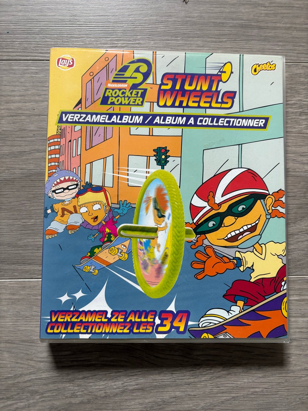 Lays Rocket Power Stunt Wheels verzamelalbum, Ophalen of Verzenden, Zo goed als nieuw, Jongen of Meisje