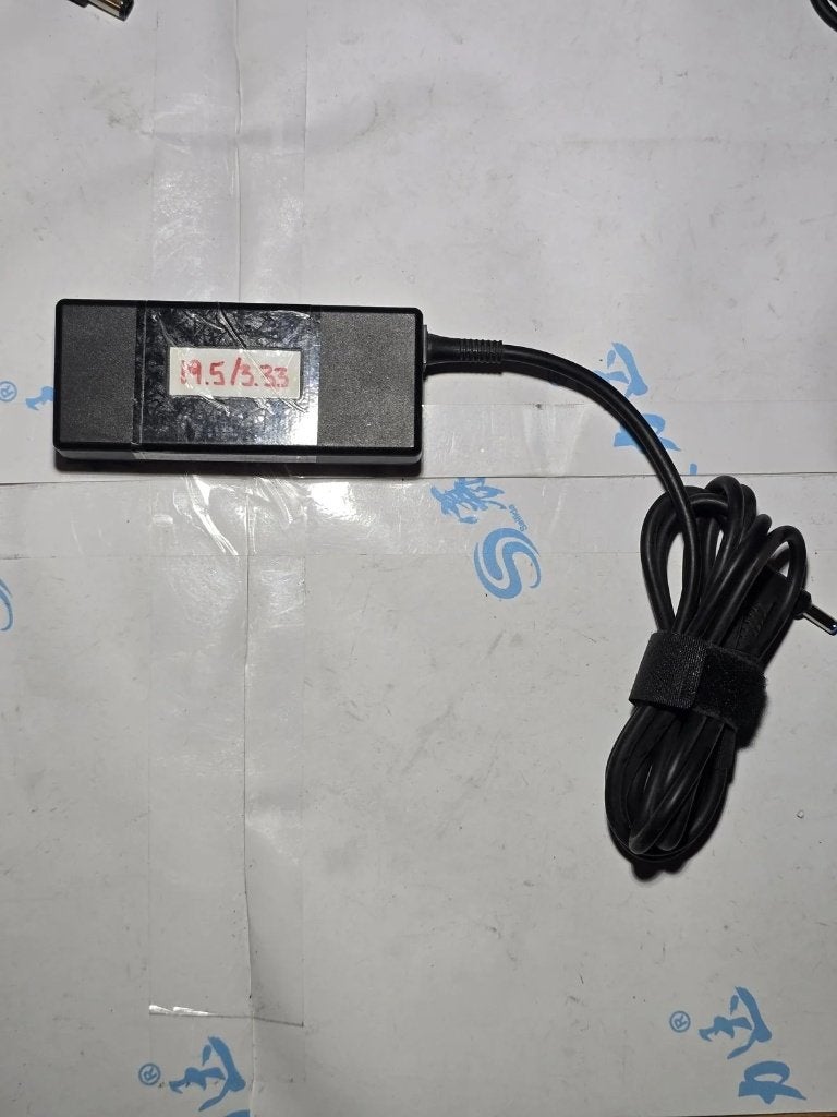 HP 65W laptop oplader PPP009C 19.5V 3.33A blauwe pin, Verzenden, Zo goed als nieuw, HP