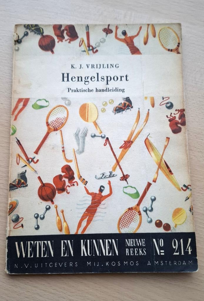 Boek Hengelsport uit 1958 - voor de verzamelaar, Verzenden, Gebruikt