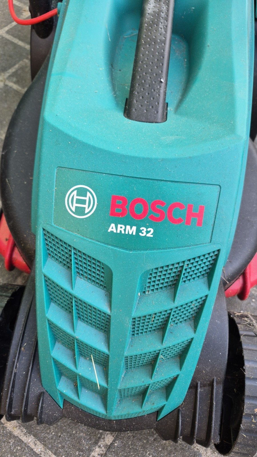 Bosch ARM 32 elektrische grasmaaier, Tuin en Terras, Grasmaaiers, Ophalen, Cirkelmaaier, Gebruikt, Elektrische grasmaaier
