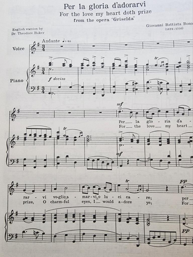 24 Italiaanse Liederen en Aria's - 17e en 18e Eeuw V31, Muziek en Instrumenten, Zang, Gebruikt, Klassiek, Ophalen of Verzenden