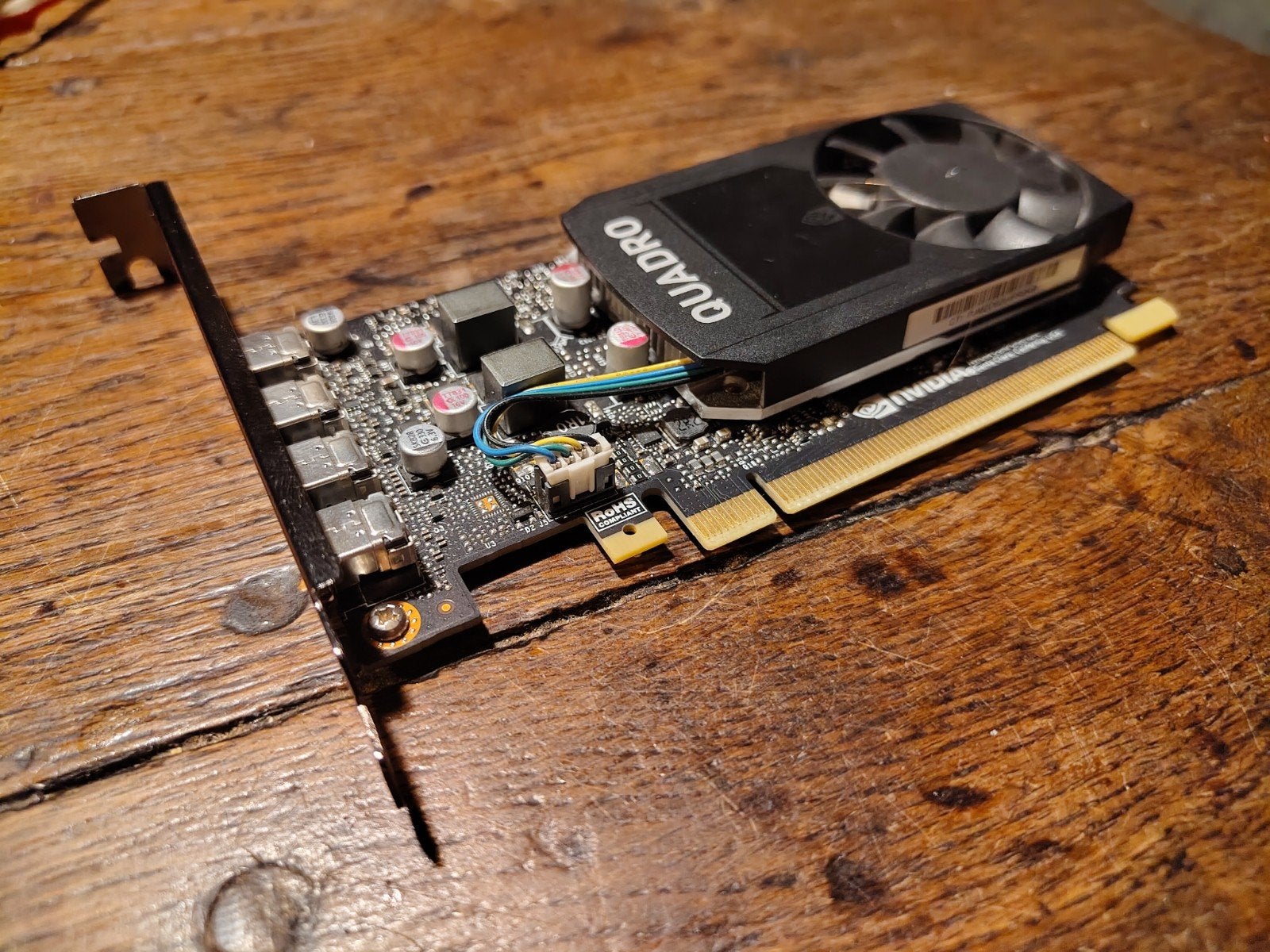 Nvidia Quadro P1000, Computers en Software, Videokaarten, Gebruikt, Nvidia, PCI-Express 3.0, GDDR5, DisplayPort, Ophalen of Verzenden
