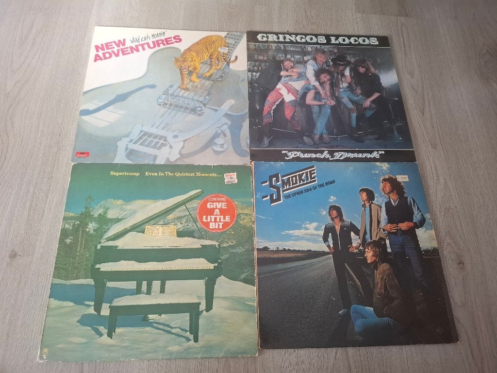 Partij 16 Rock lp's., LP, Gebruikt, Originele persing, Ophalen of Verzenden