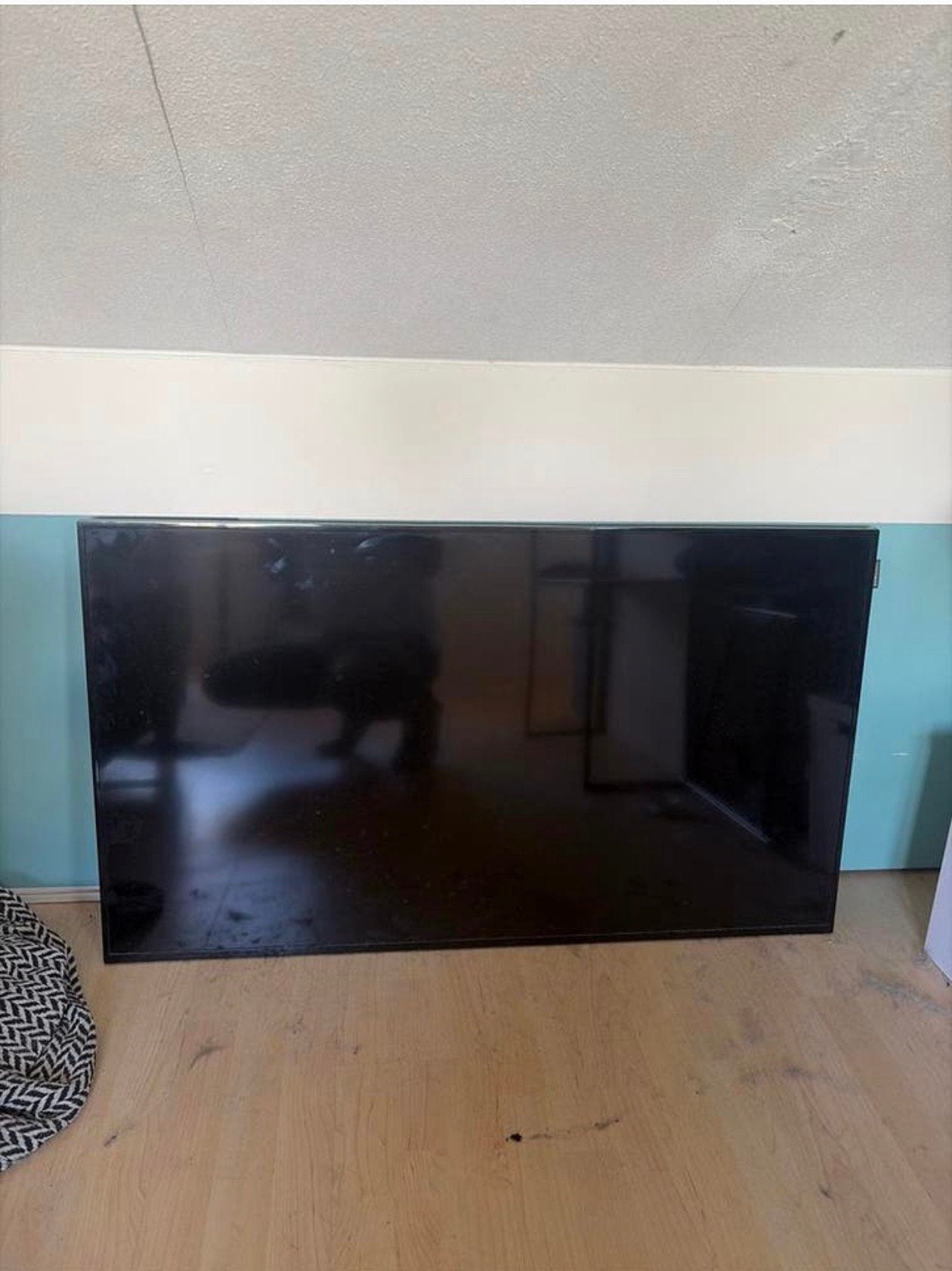 Samsung televisie/scherm van 49 inch, Ophalen, Zo goed als nieuw, Vrijstaande haard