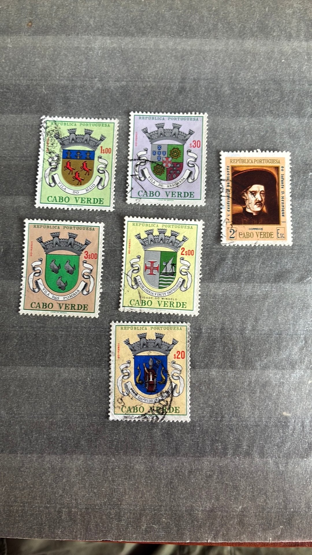 Kaapverdië cabo verde gestempeld, Ophalen of Verzenden, Overige landen