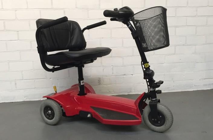 Travel pal opvouwbare scootmobiel (werkelijk nieuw), Ophalen, 10 km/u of minder, Pride, 16 t/m 25 km