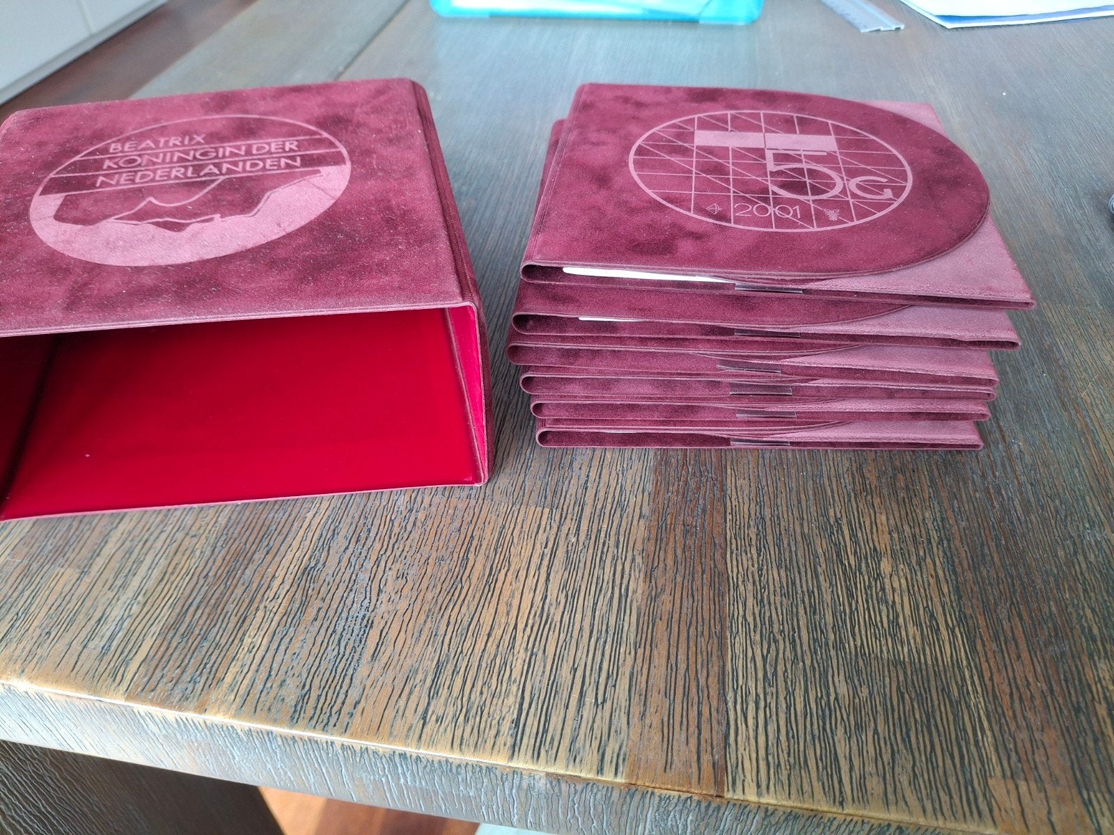 Complete Proofset Nederland 1996-2001 - Koningin Beatrix, Postzegels en Munten, Ophalen of Verzenden, Koningin Beatrix, Overige waardes
