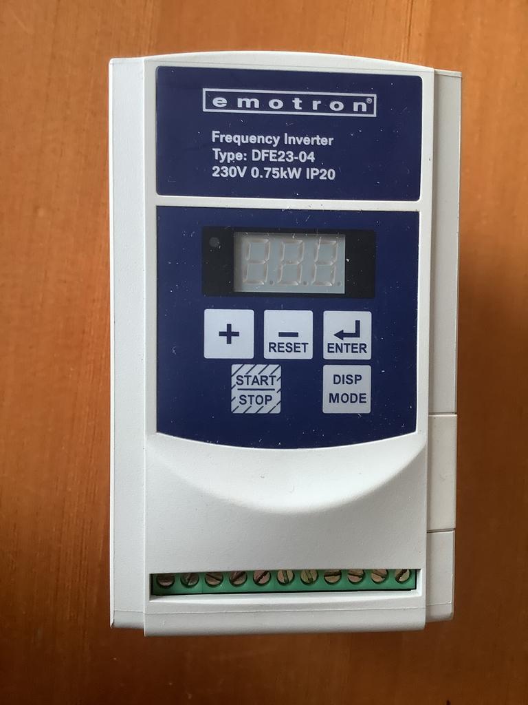 Frequentieregelaar Emotron Type DFE23-04, Ophalen of Verzenden, Nieuw