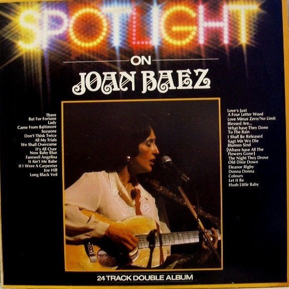2LP - Joan Baez - Spotlight on Joan Baez, Ophalen of Verzenden, Zo goed als nieuw, Beschermende buitenhoes, Dubbel-LP
