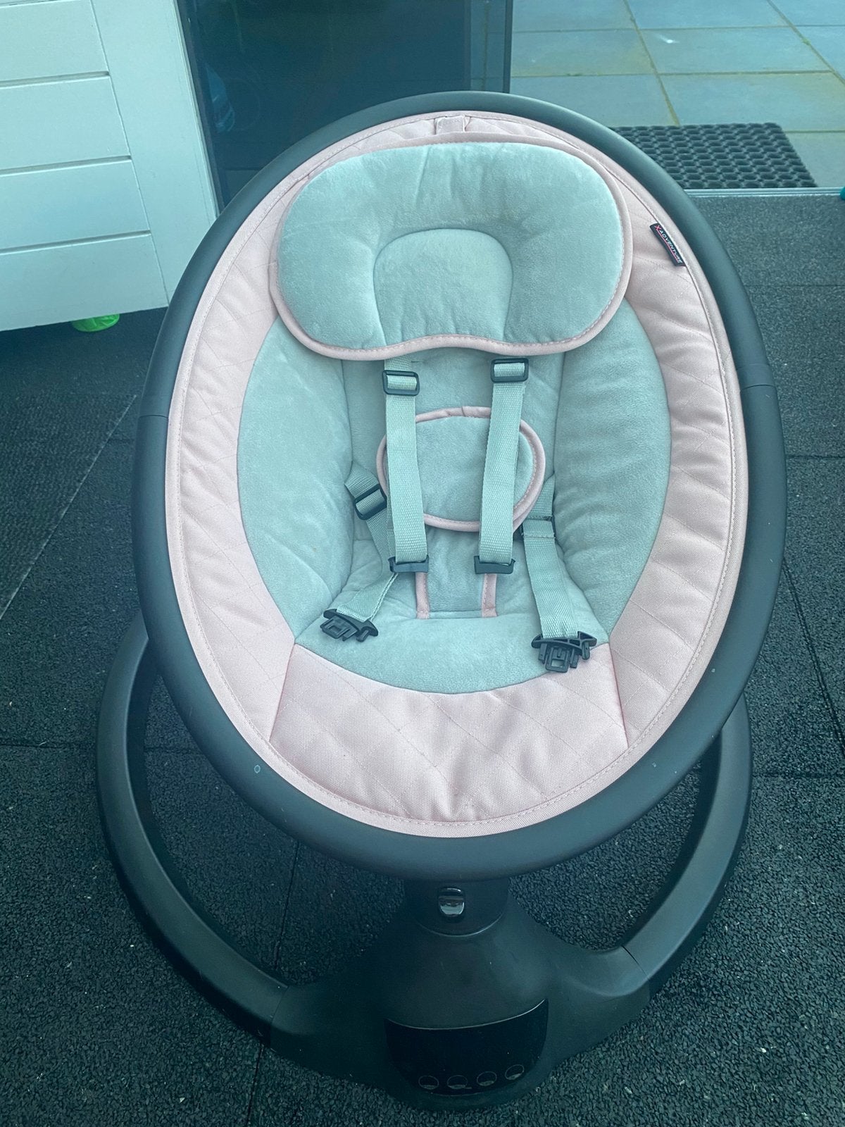 X Adventure electrische  babyschommel roze, Kinderen en Baby's, Wipstoeltjes, Ophalen, Zo goed als nieuw