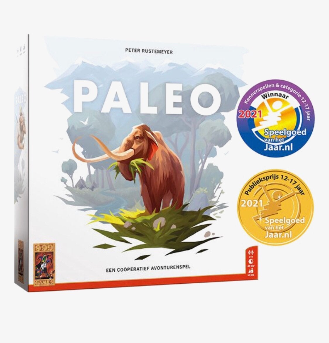 Paleo coöperatief gezelschapsspel bordspel compleet, Ophalen, Zo goed als nieuw