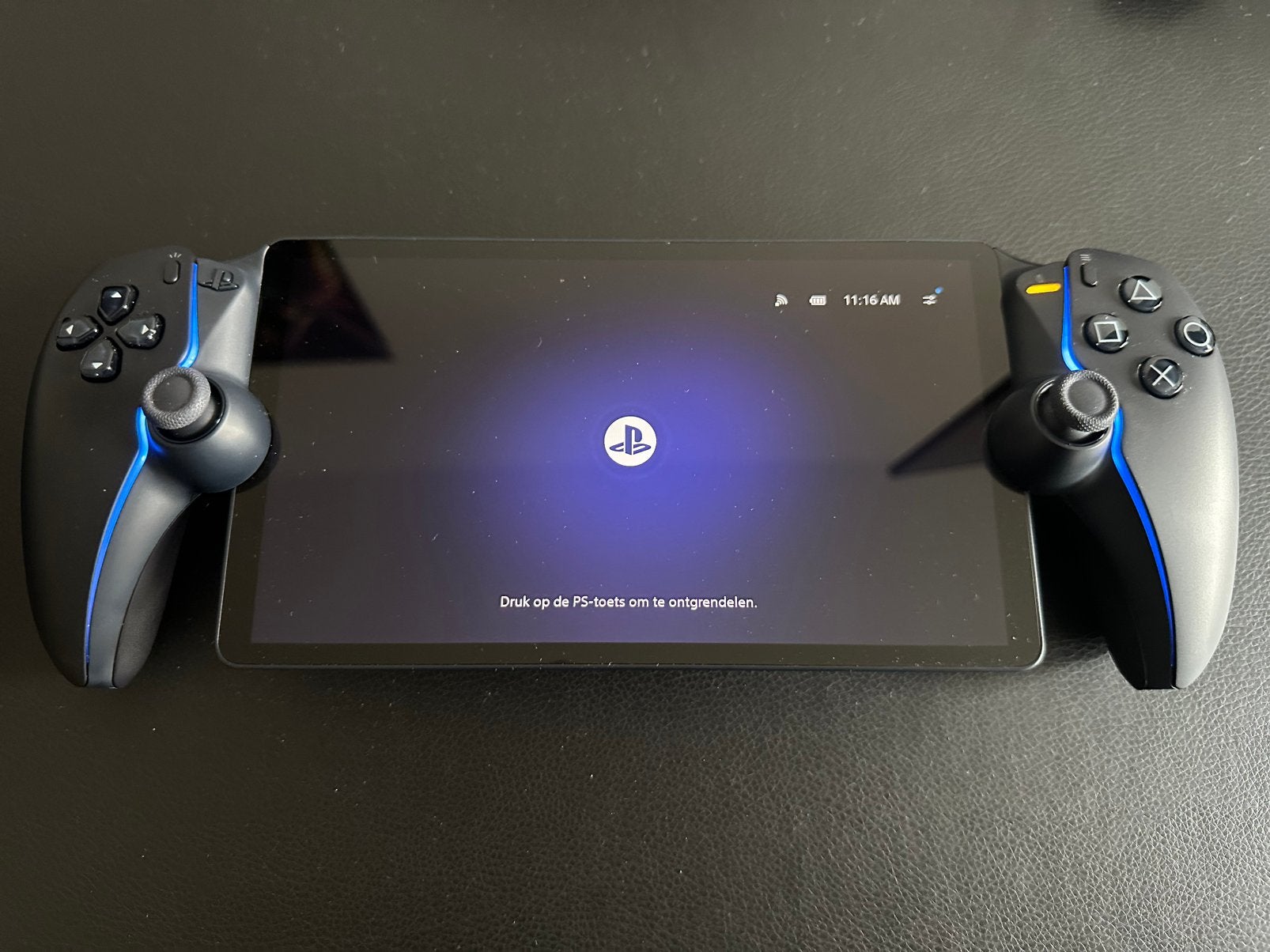 PlayStation Portal Midnight Black + Nacon Case + Doos & Bon