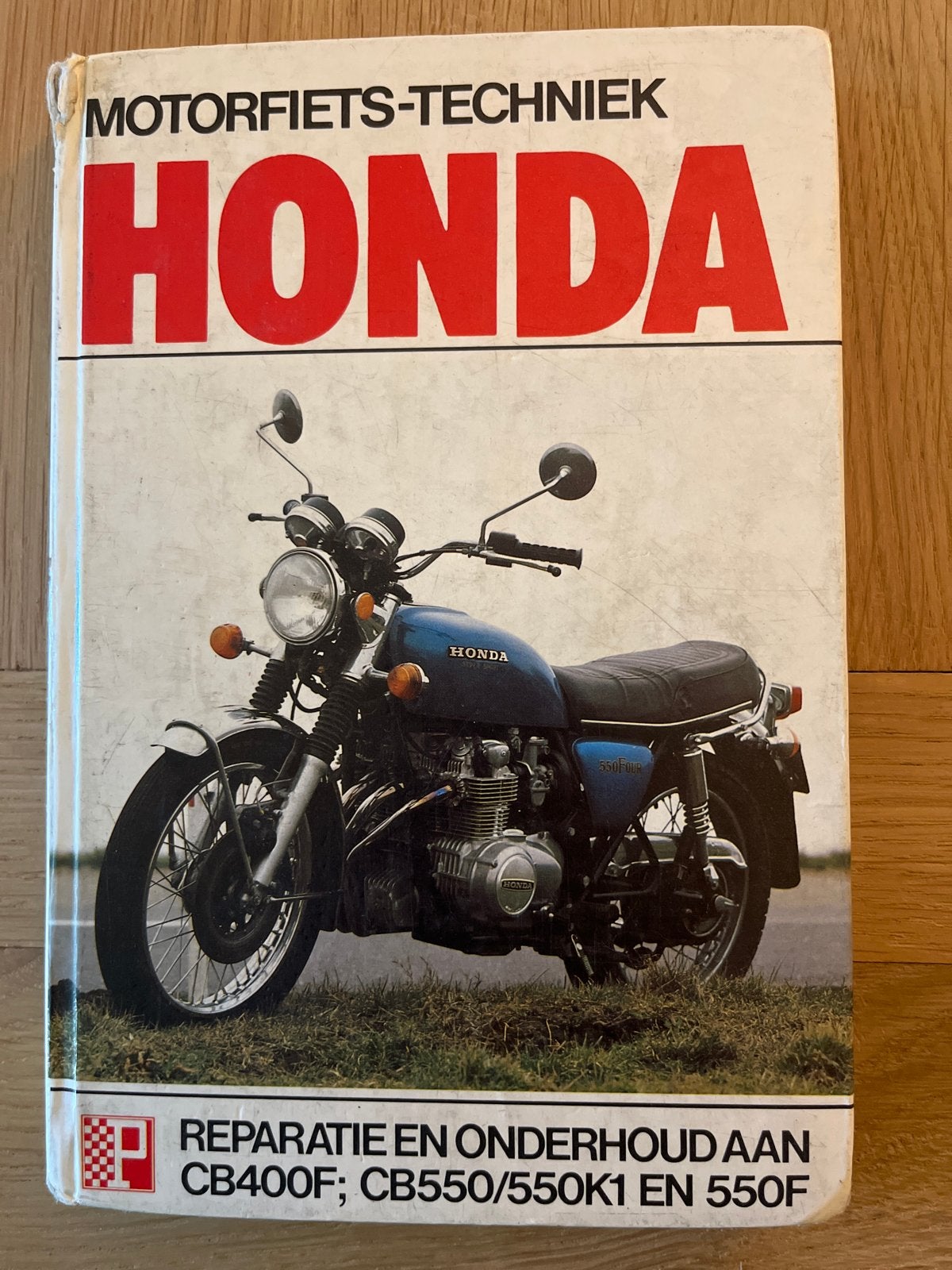 Motorfiets-Techniek Honda CB400F CB550 Reparatie Onderhoud, Motoren, Ophalen of Verzenden, Honda