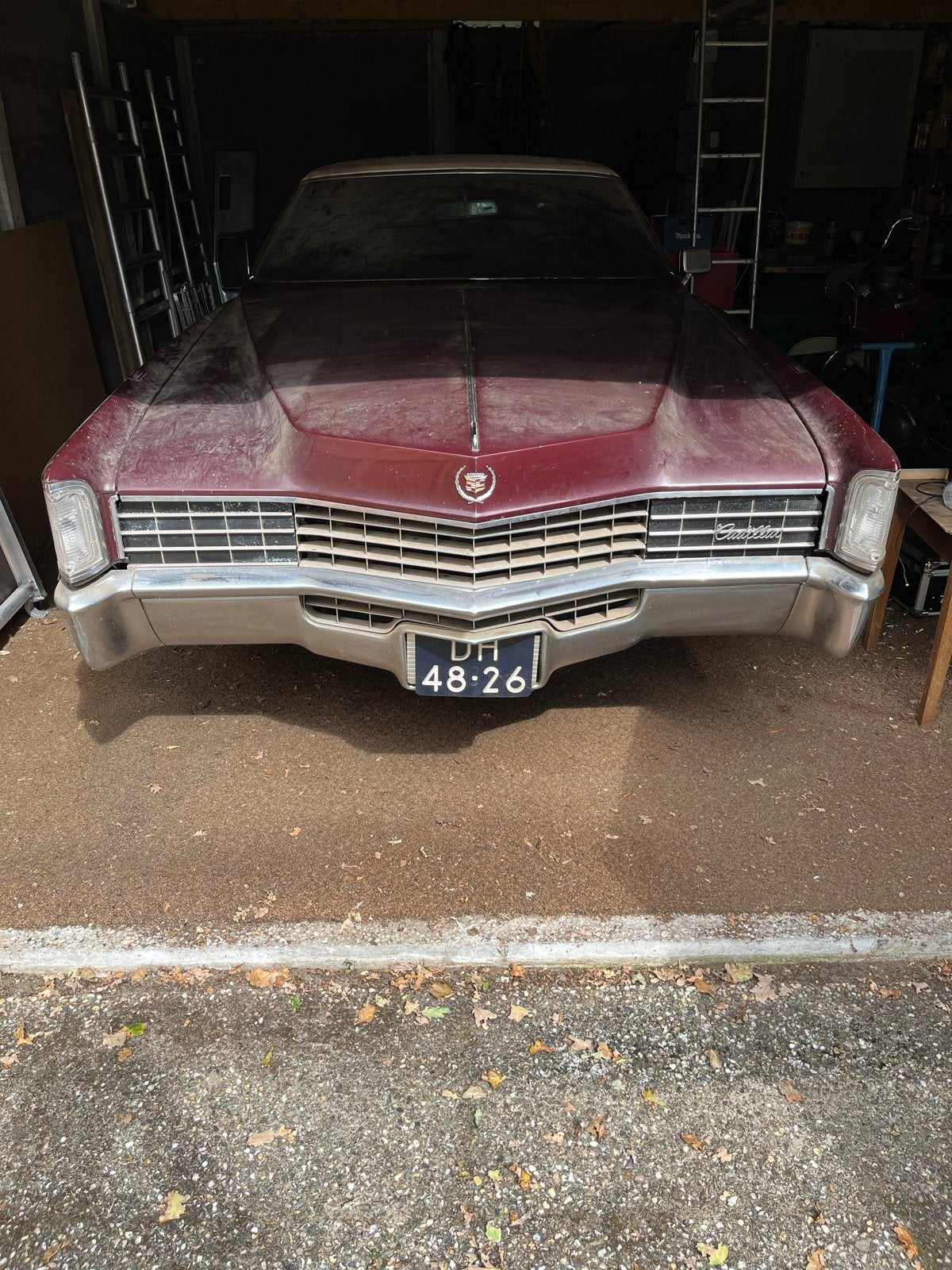 Cadillac Eldorado 1968 2-d hardtop coupé, Auto's, Particulier, 2200 kg, Geïmporteerd, Rood