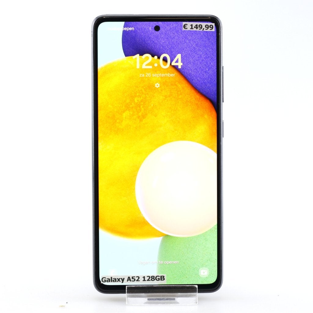 Samsung Galaxy A52 128GB Zwart, Samsung, Zo goed als nieuw, Support@Samsung.com, 129, Samsung-ro, Yeongtong-gu
Suwon-si, Gyeonggi-do 16677
South Korea