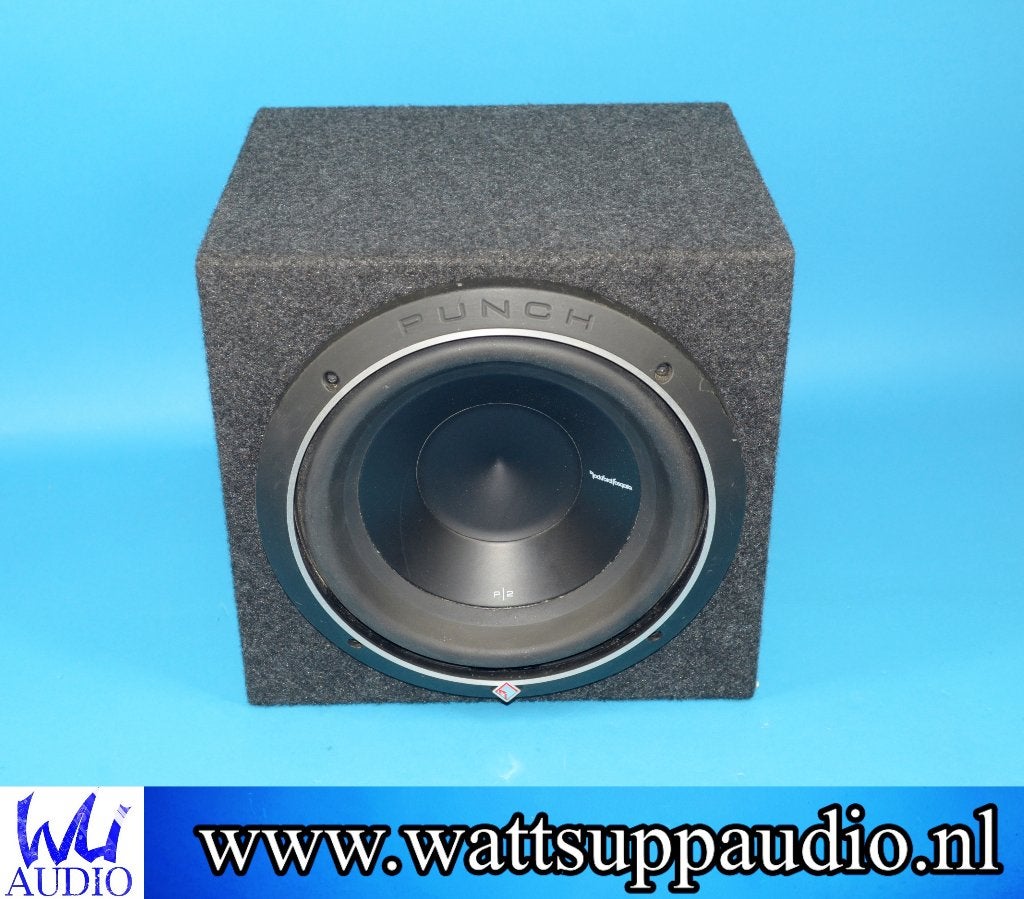 Rockford Fosgate Punch P2 10 inch subwoofer incl behuizing, Gebruikt, Audio Design, Am Breilingsweg 3, 76709 Kronau, Duitsland
