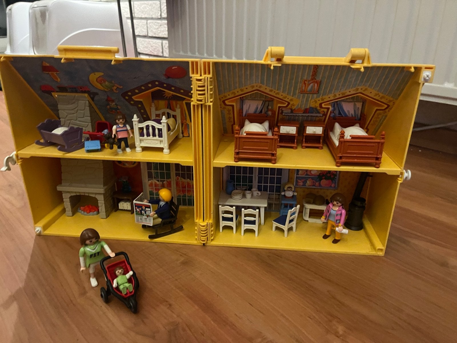 Playmobil Meeneem Poppenhuis 4145 - Compleet!, Gebruikt, Gebouw, Complete set, Ophalen of Verzenden