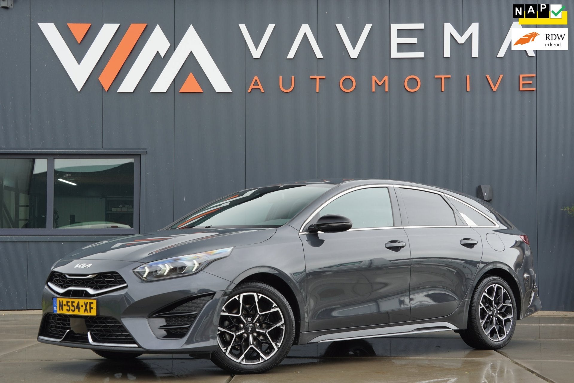 Kia ProCeed 2022|1.0 T-GDi|GT-Line|Clima|Stoelverwarming|Car, Auto's, Voorwielaandrijving, Gebruikt, Leder en Stof, Origineel Nederlands