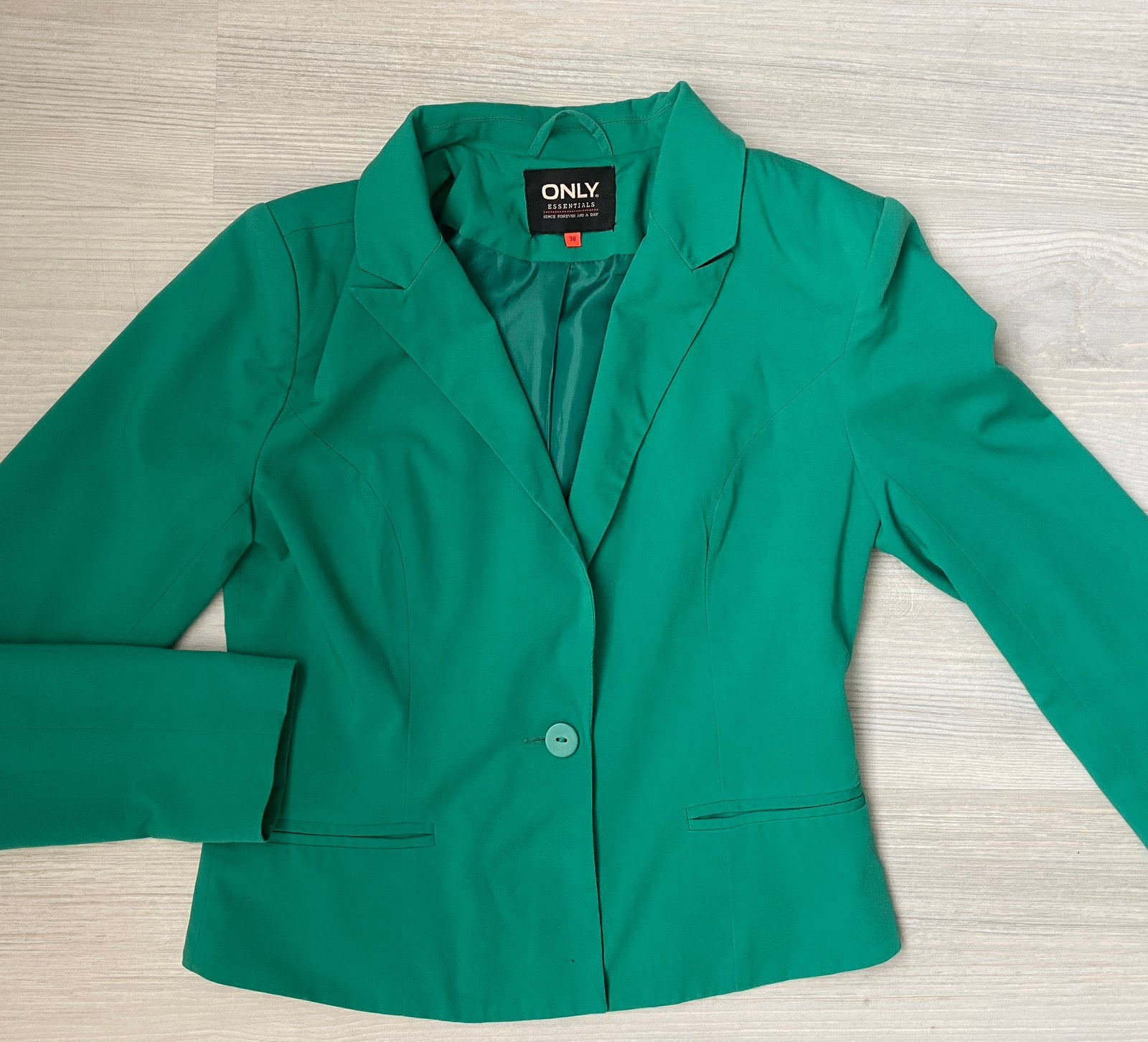 Groene blazer Only maat 38, Ophalen of Verzenden, Zo goed als nieuw, Maat 38/40 (M), Groen